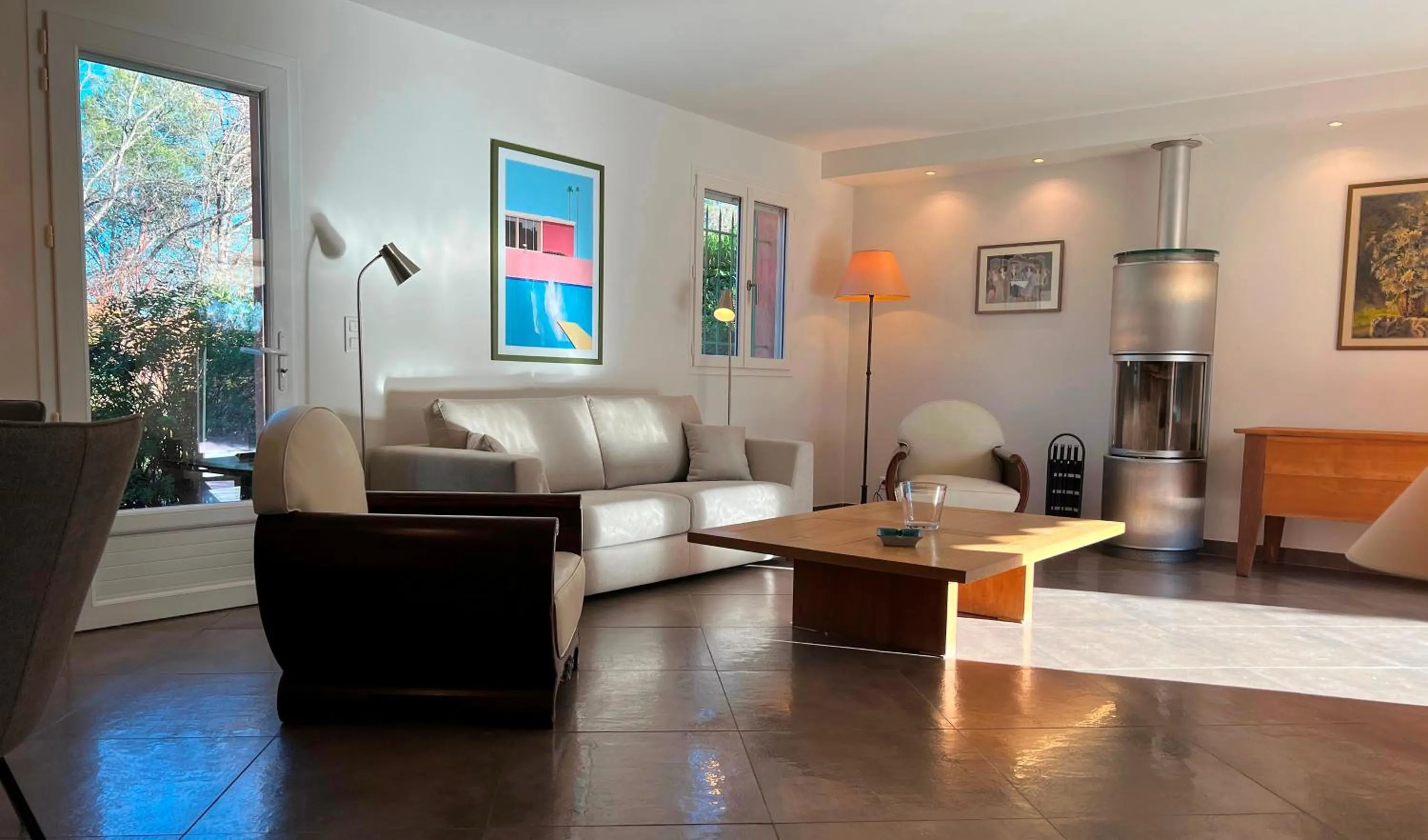 Living room in La Bégude Du Pascouren