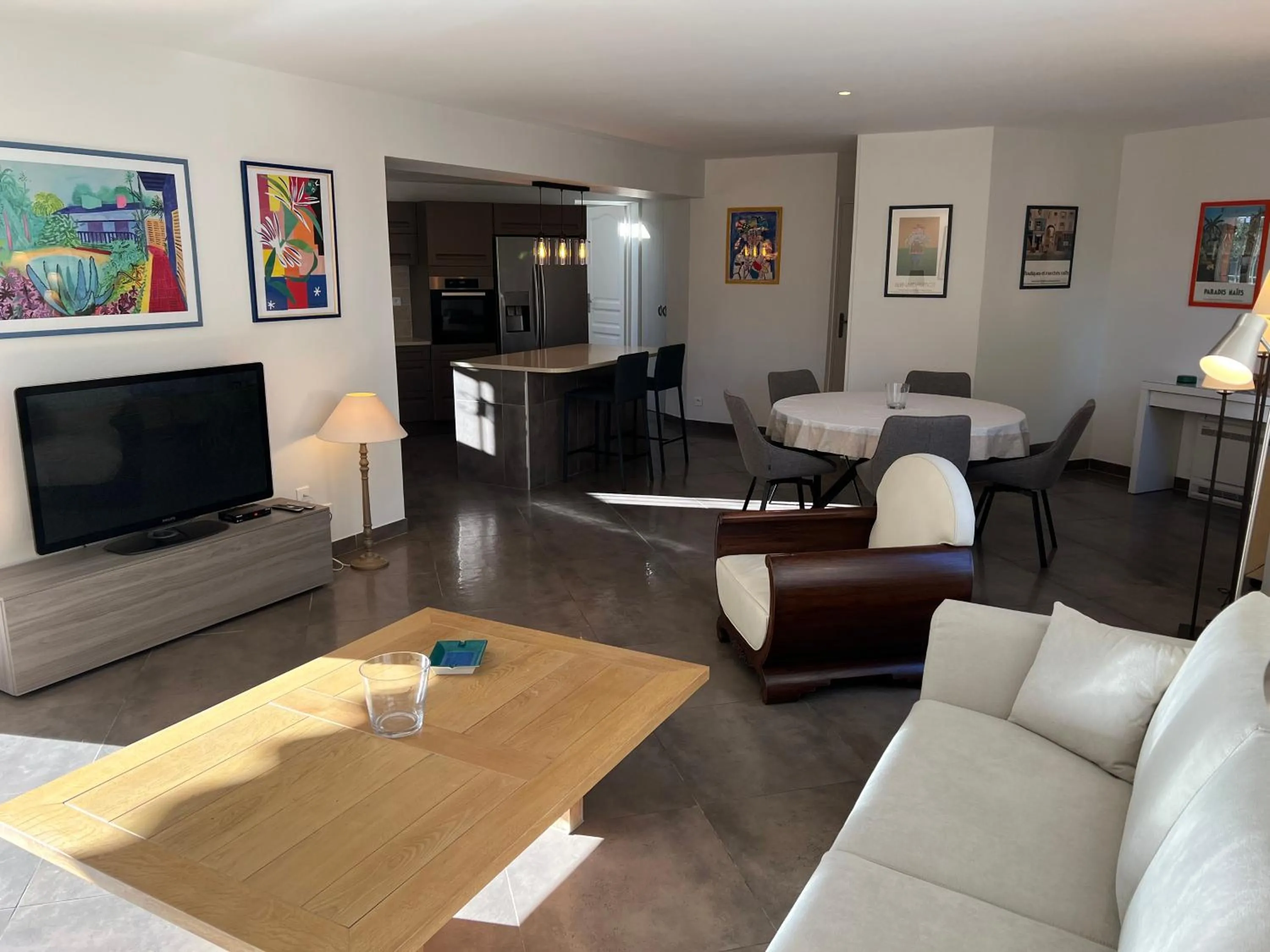 Living room in La Bégude Du Pascouren