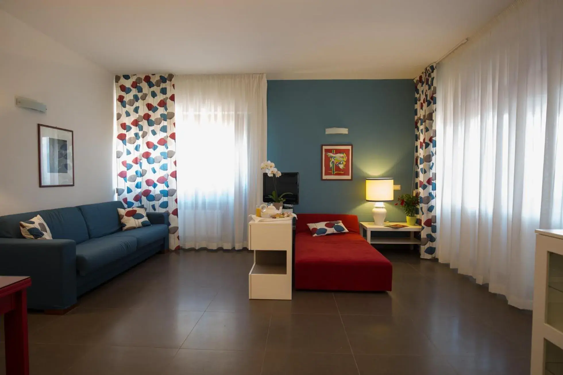 Living room, Bed in Marbela Apartments & Suites Living room, Bed in Marbela Apartments & Suites