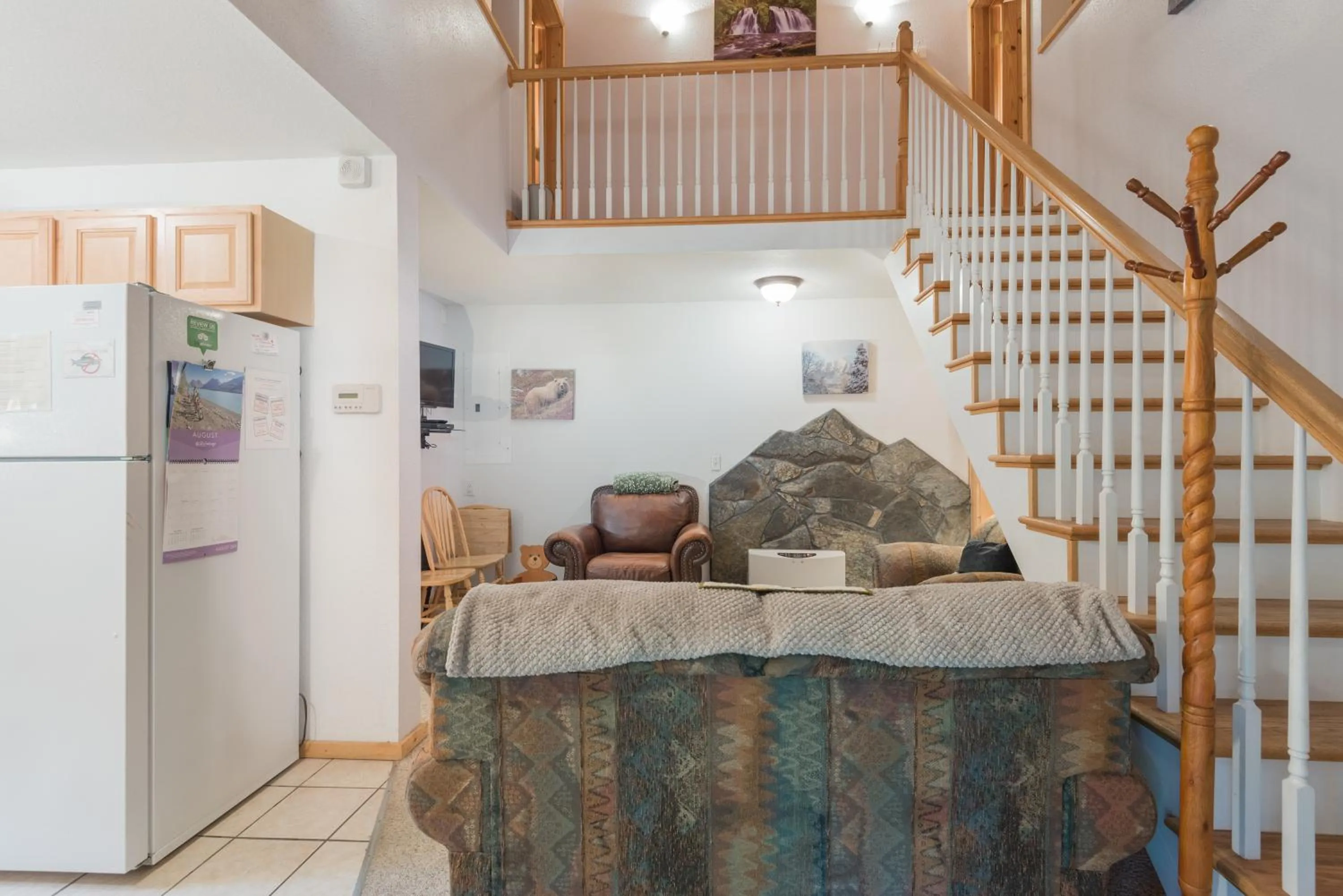 Living room in Hope's Hideaway, LLC