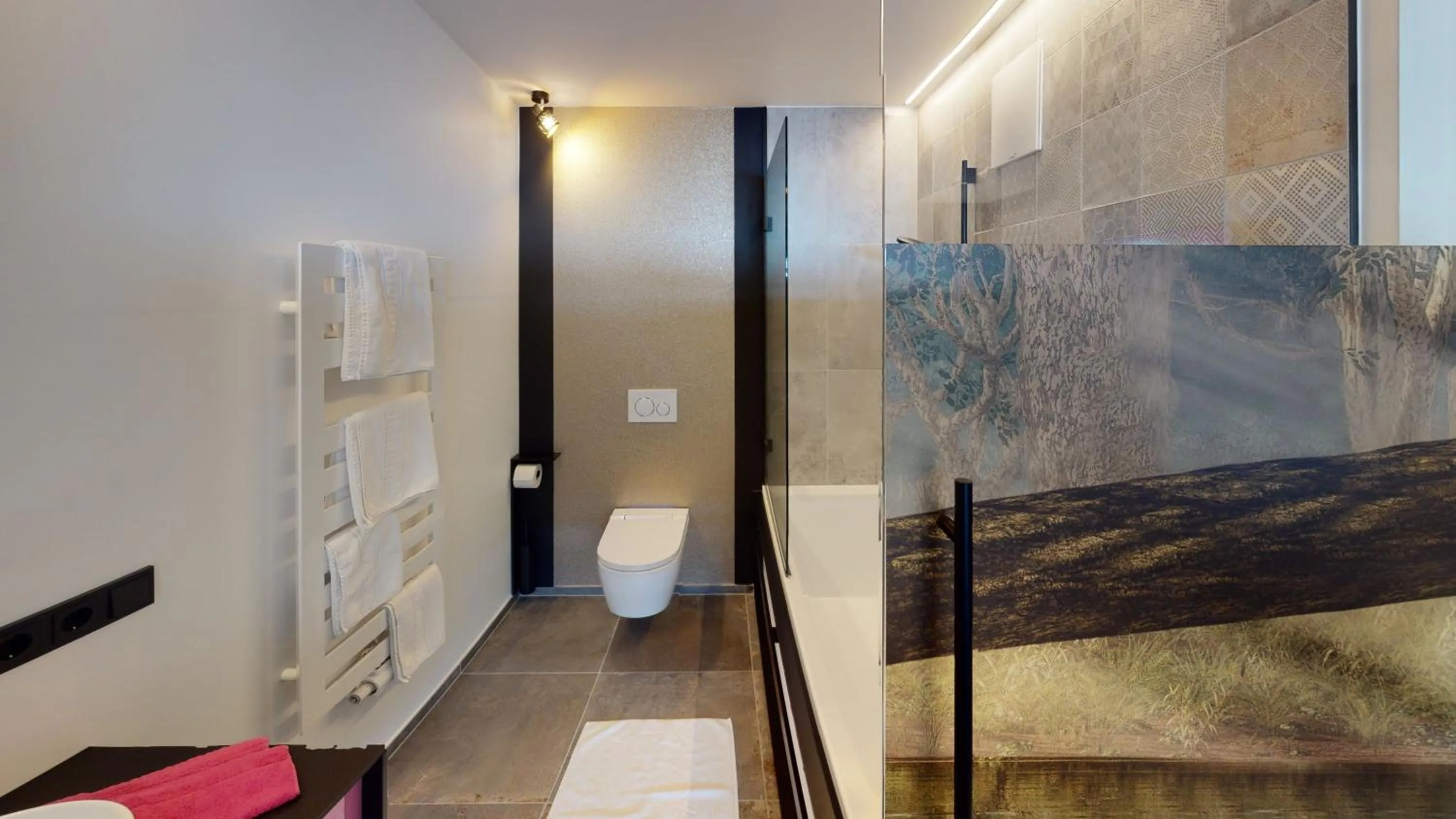 Bathroom in Hotel Panther'A