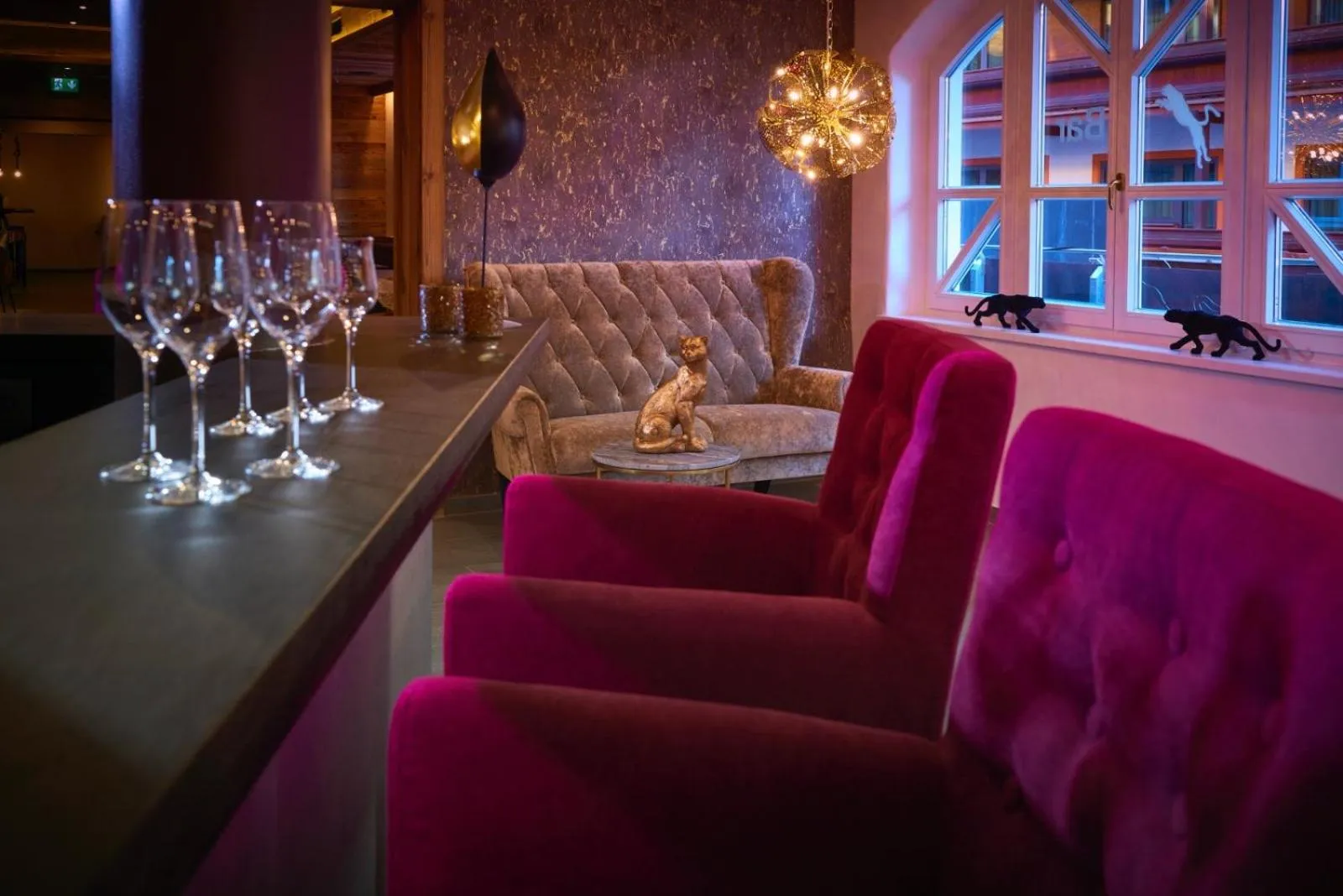 Lounge or bar in Hotel Panther'A