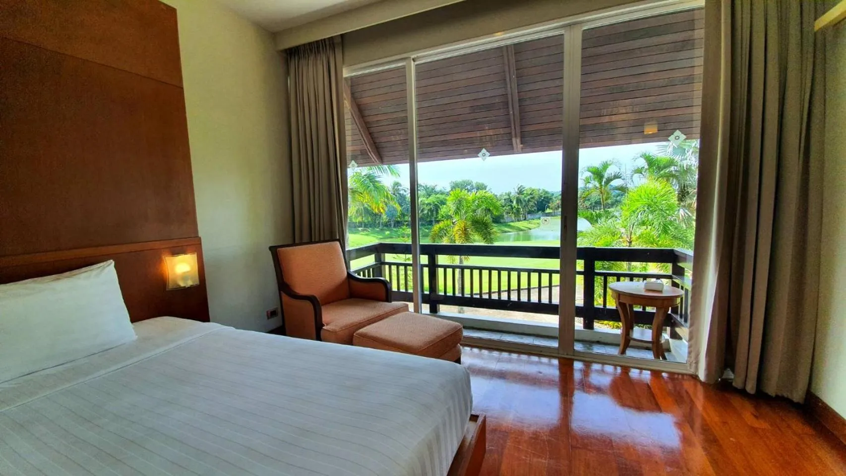 Garden view, Bed in Mission Hills Phuket Golf Resort-SHA Extra Plus