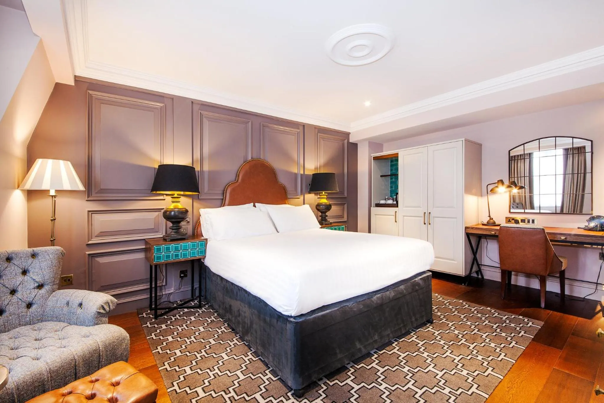 Photo of the whole room, Bed in Hotel Indigo - Edinburgh - Princes Street by IHG