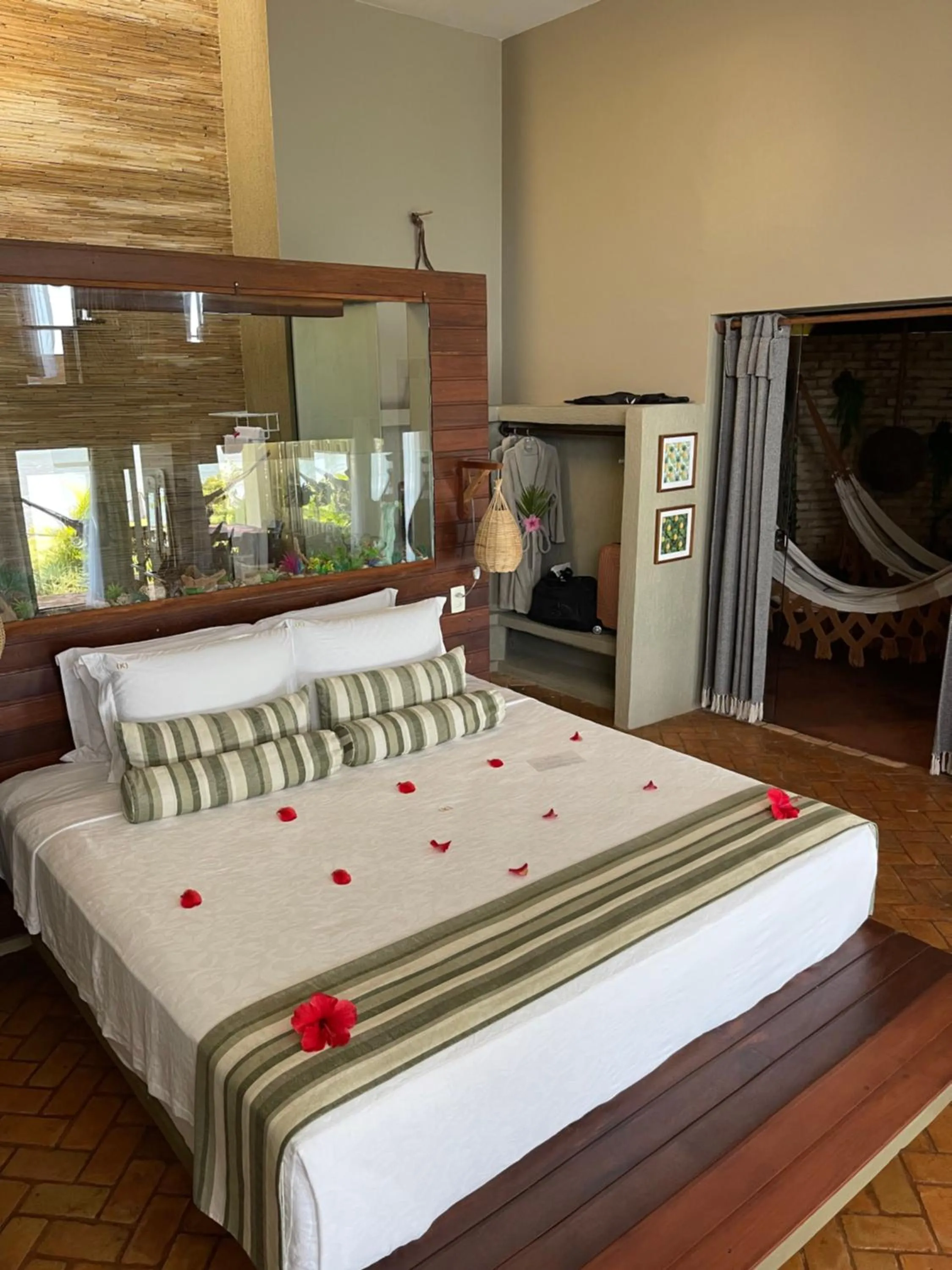 Bed in Kilombo Villas & Spa