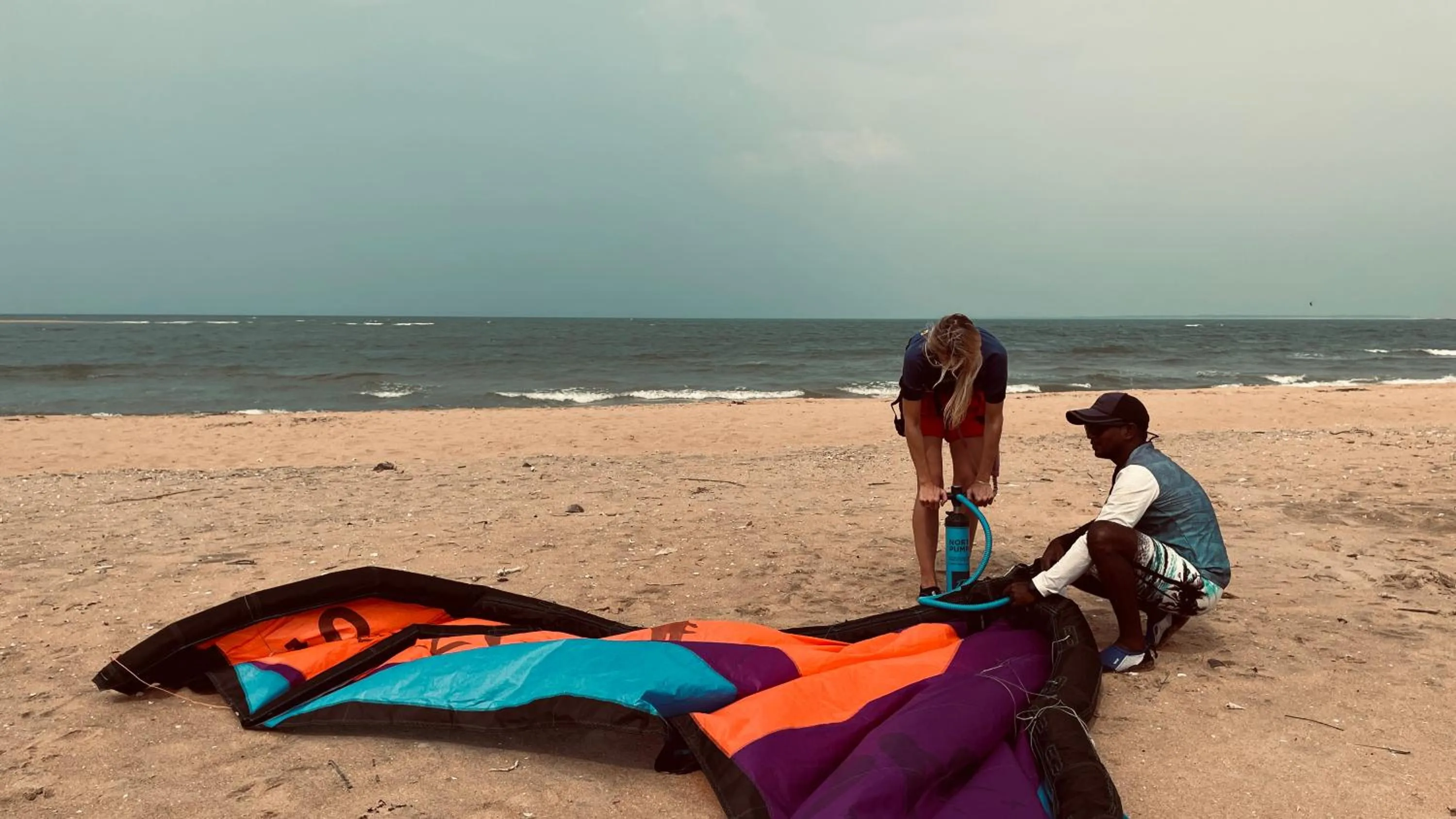 Beach in Blue Whale Resort & Kite Surfing