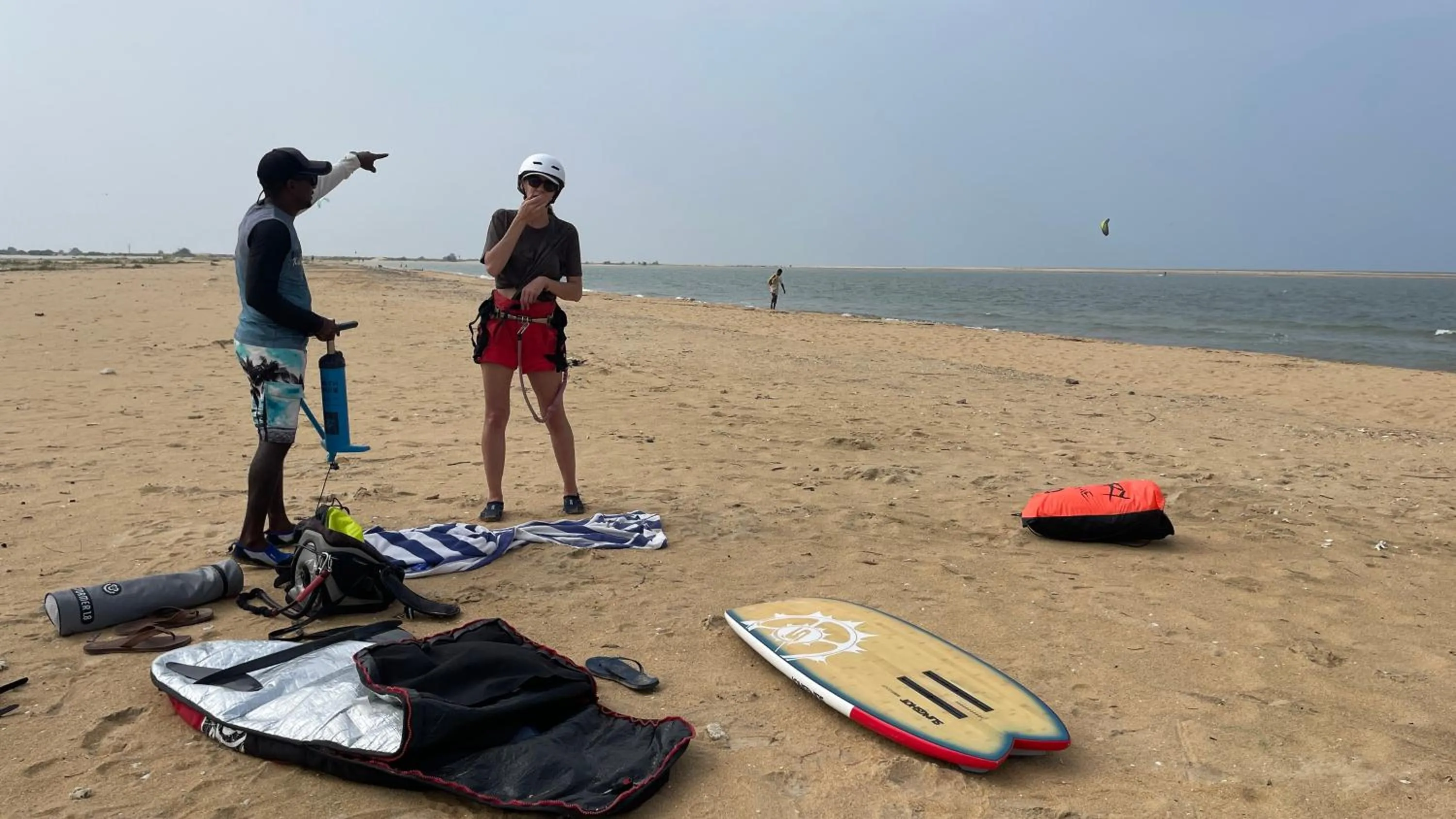 Beach in Blue Whale Resort & Kite Surfing