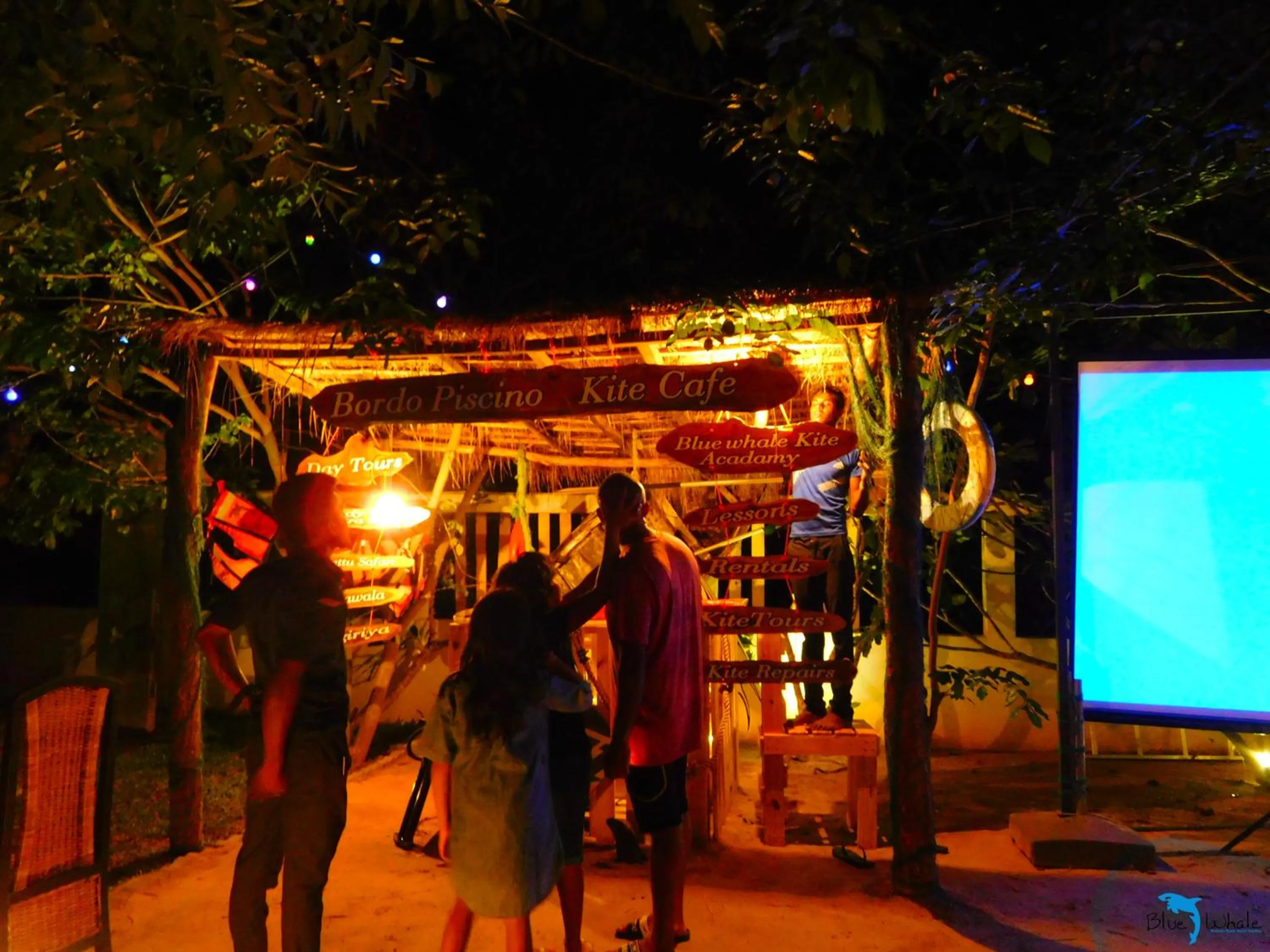 People in Blue Whale Resort & Kite Surfing