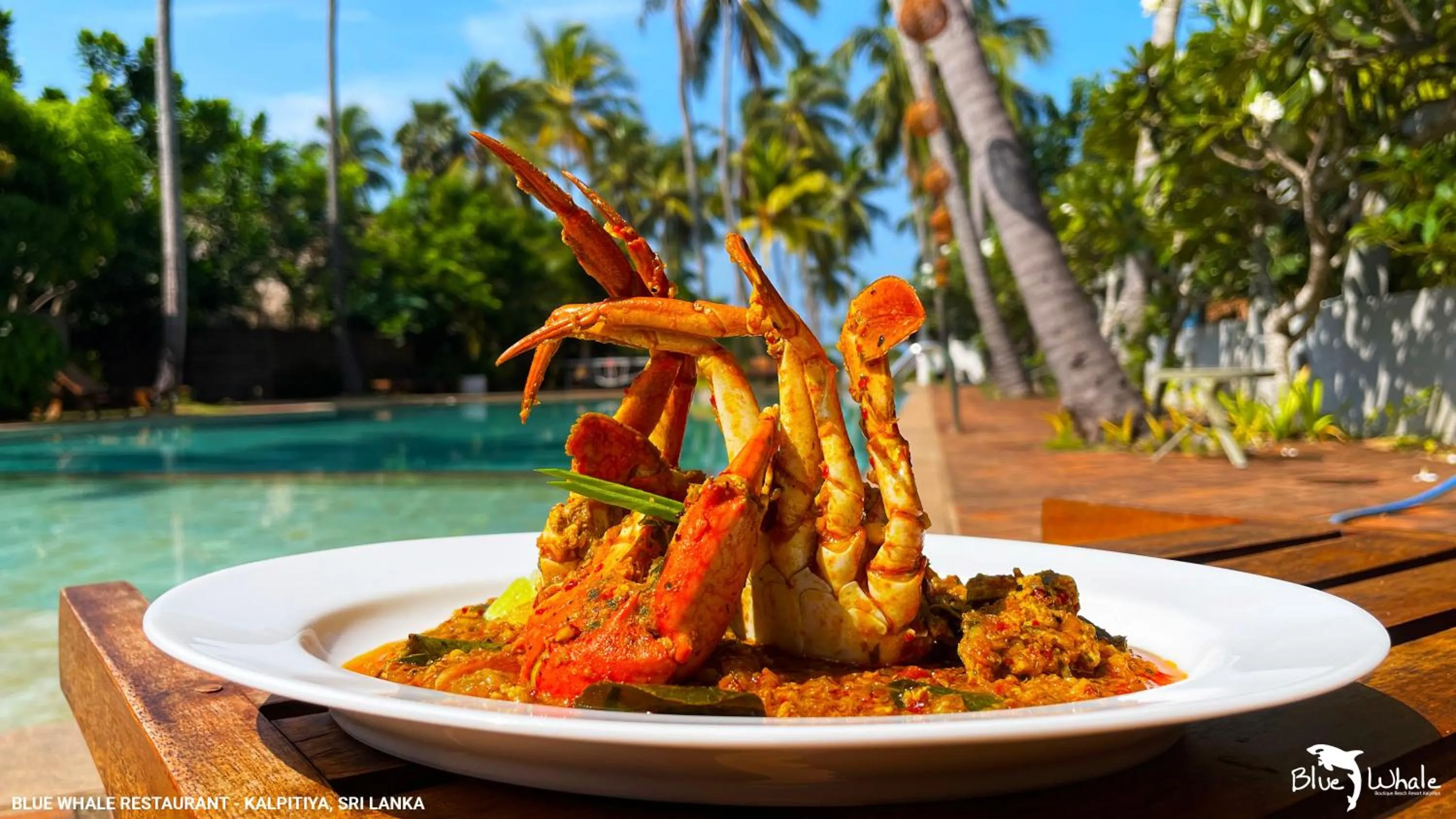 Food in Blue Whale Resort & Kite Surfing