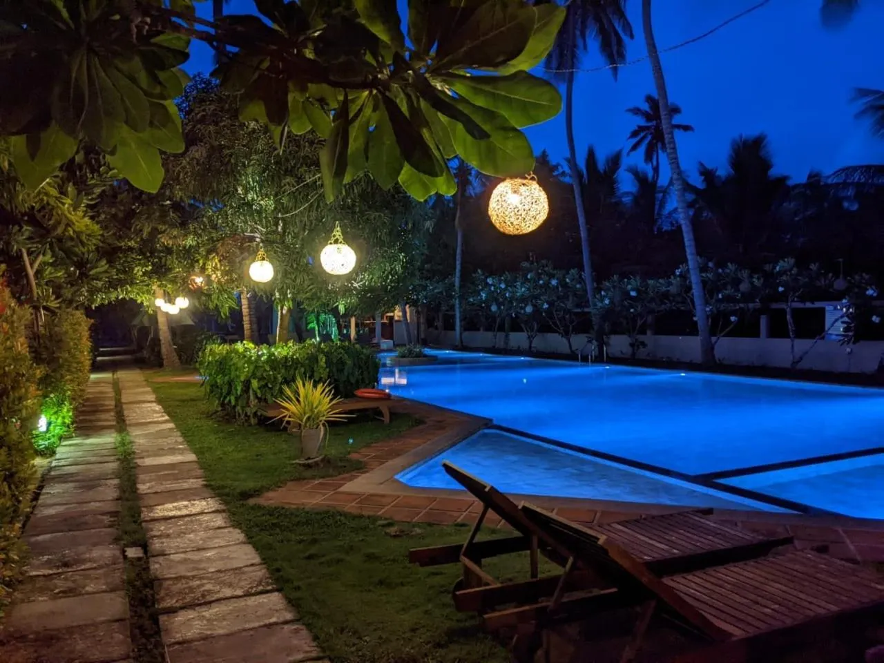 Garden view in Blue Whale Resort & Kite Surfing