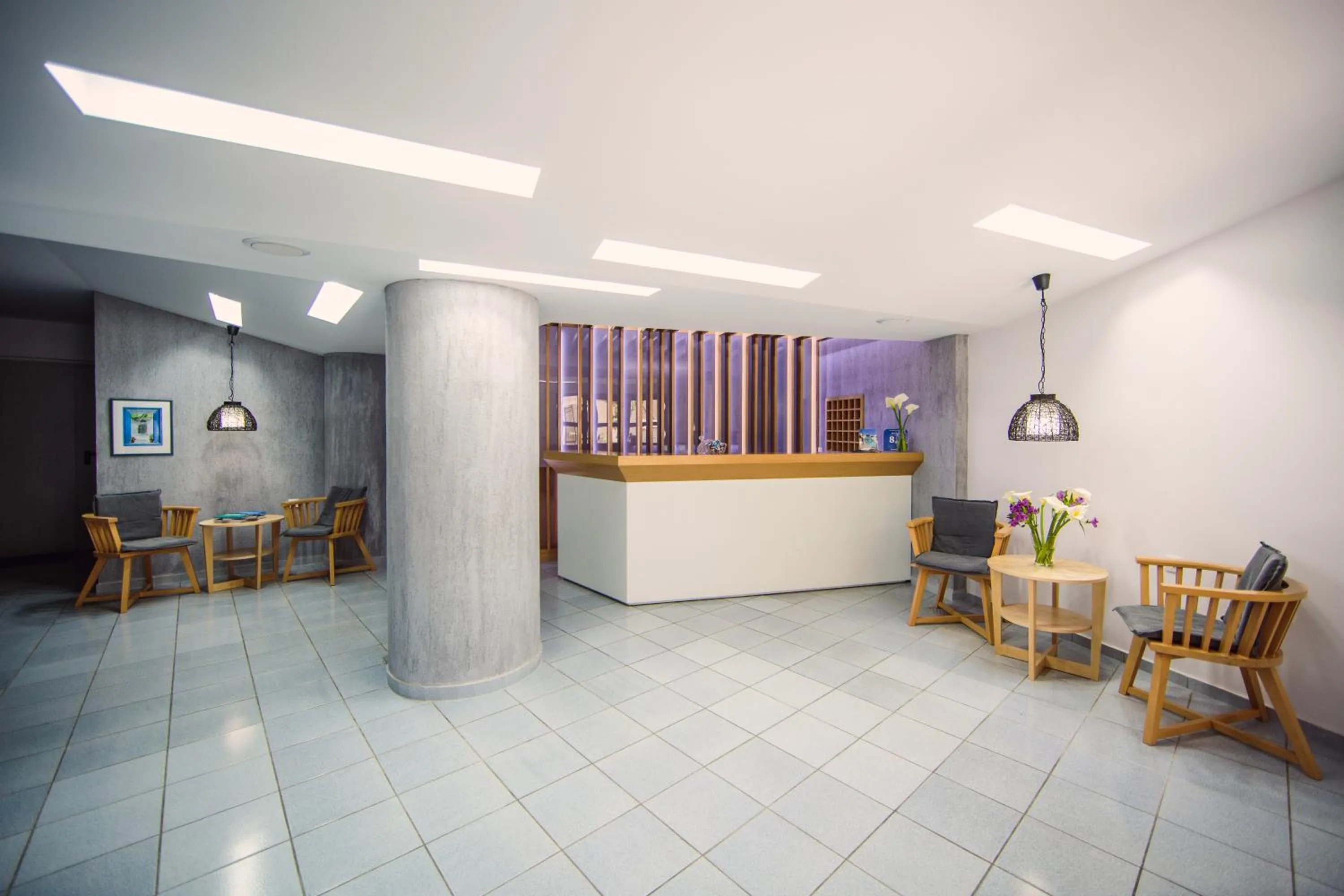 Lobby or reception in Iliana Hotel