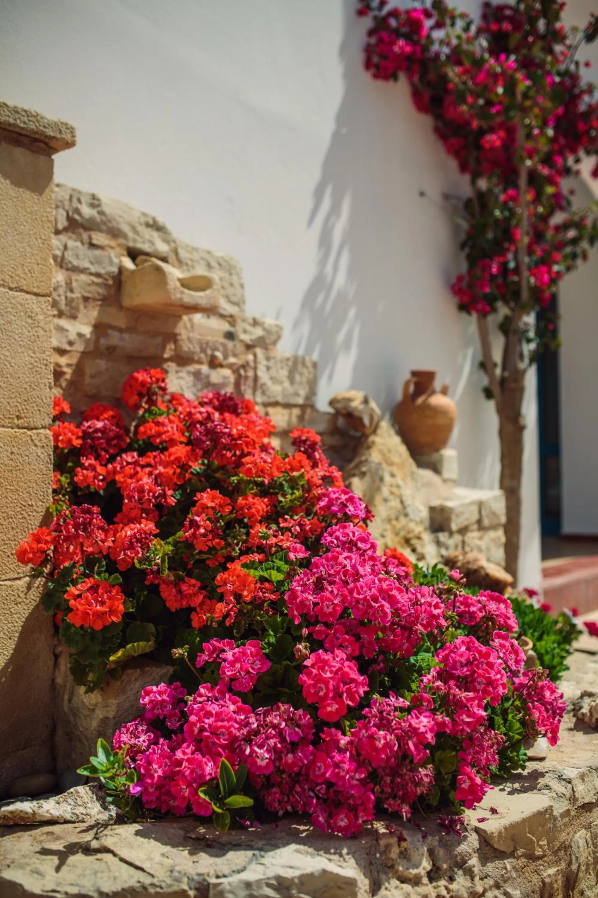 Decorative detail in Iliana Hotel