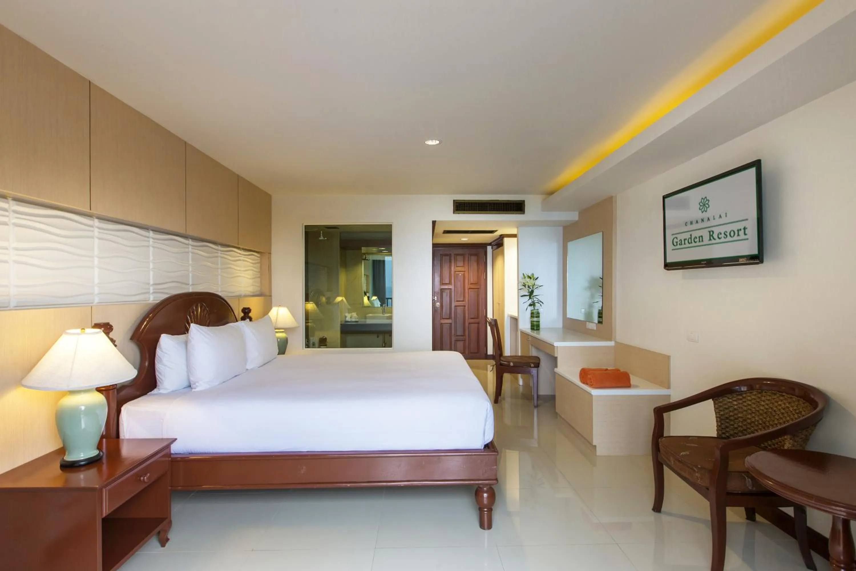 Photo of the whole room, Bed in Chanalai Garden Resort, Kata Beach