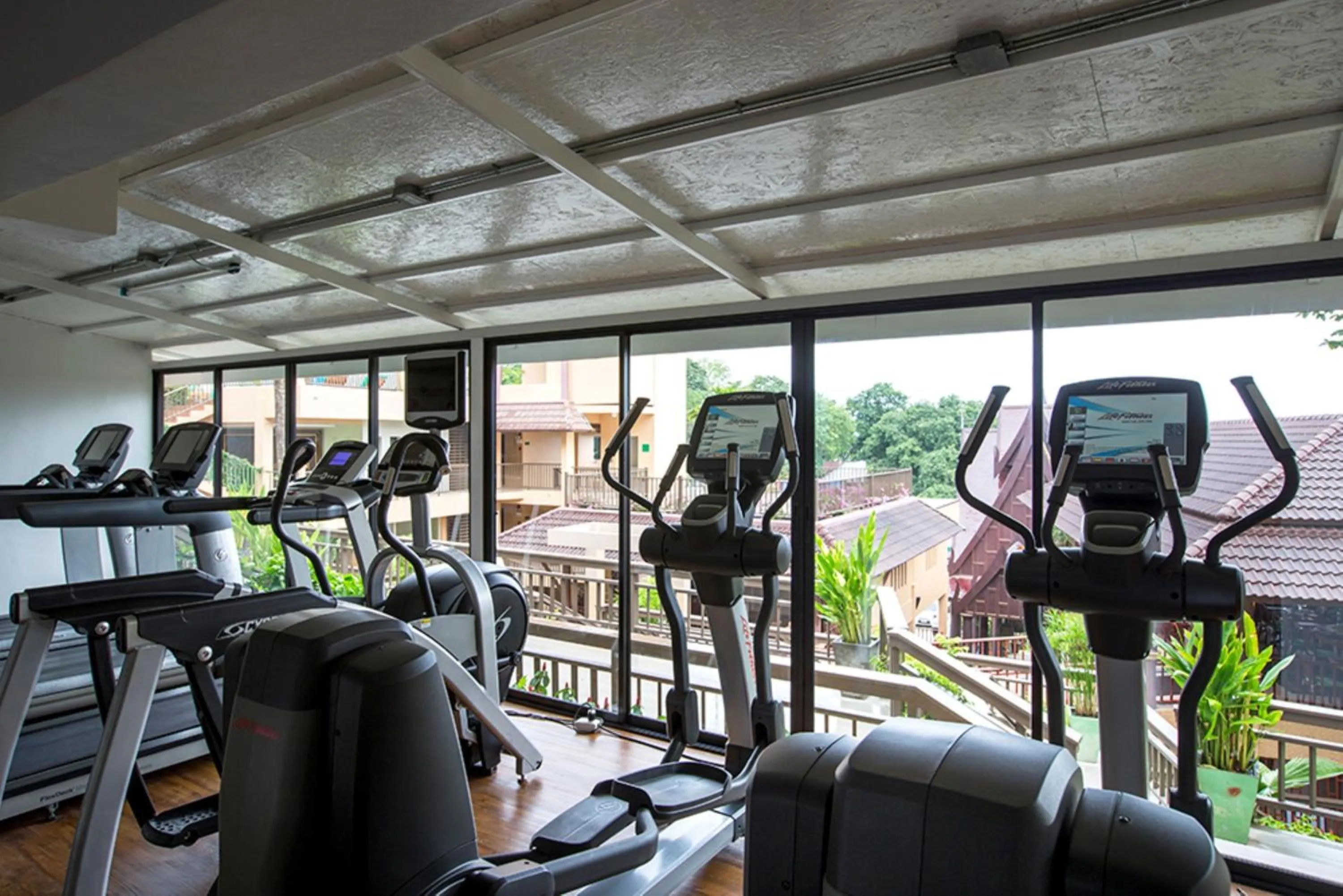 Fitness centre/facilities in Chanalai Garden Resort, Kata Beach