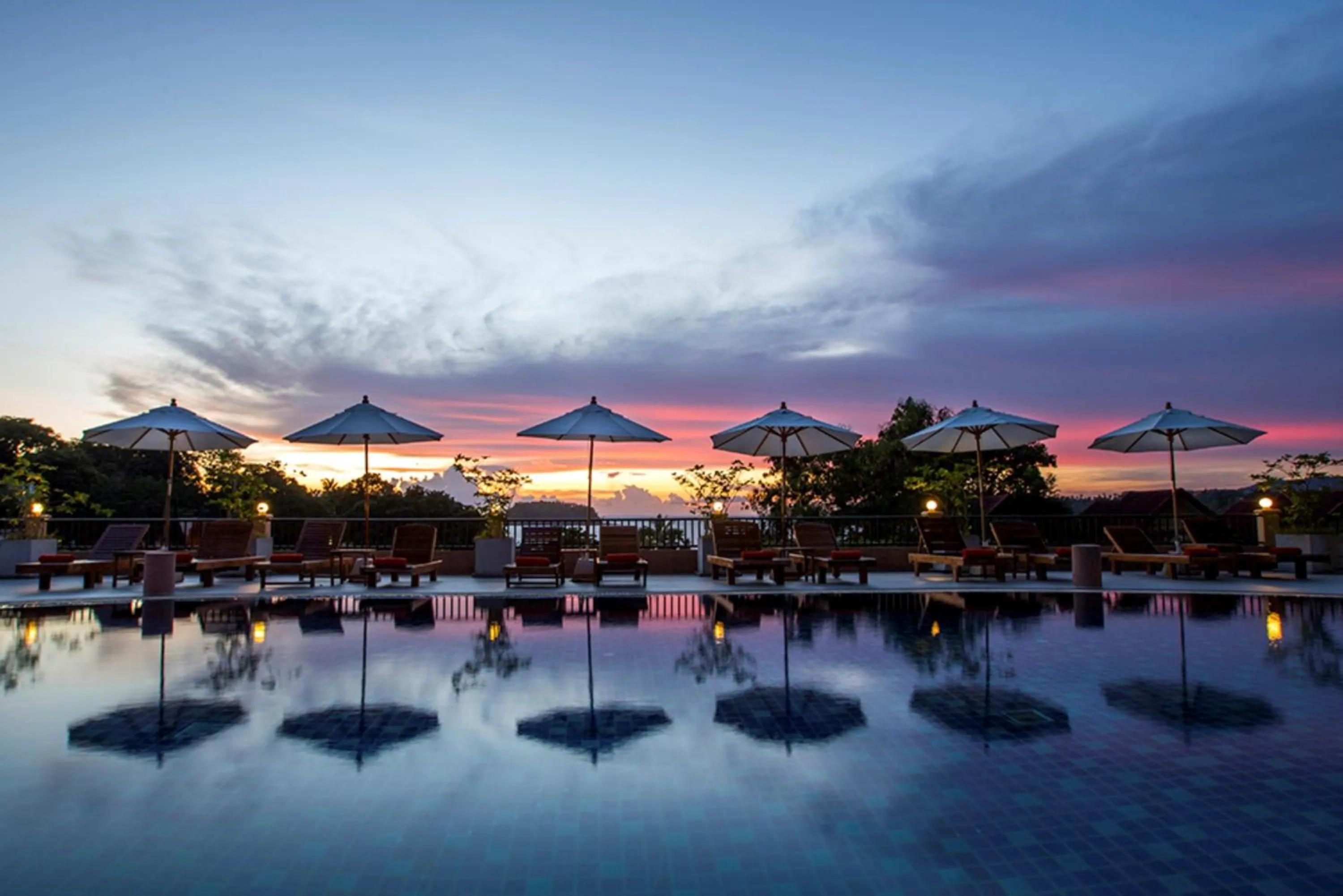 Sea view in Chanalai Garden Resort, Kata Beach