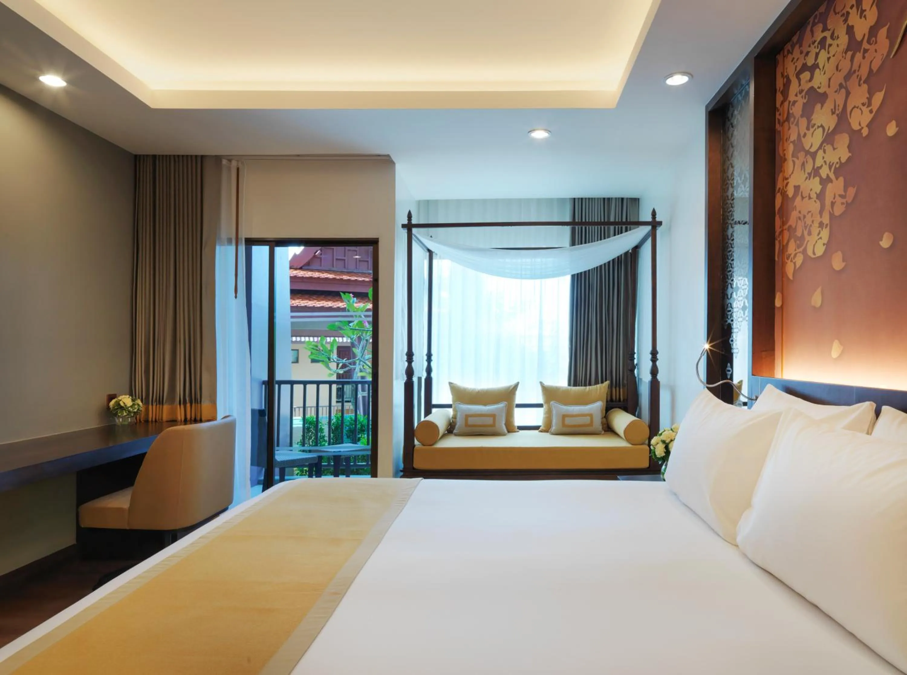 Photo of the whole room, Bed in Chanalai Garden Resort, Kata Beach