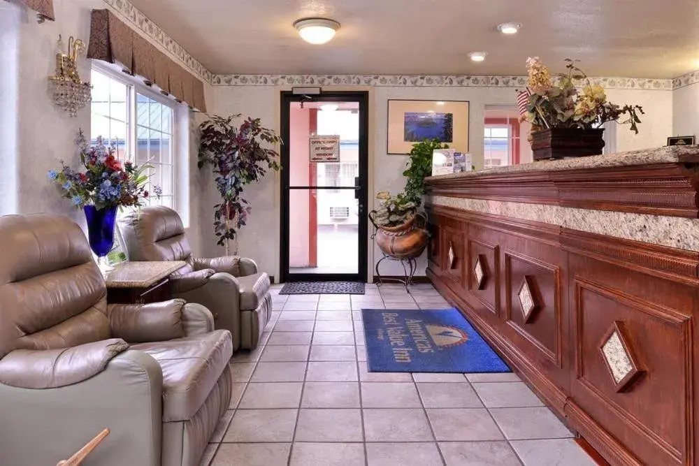 Lobby or reception in Americas Best Value Inn Eugene Lobby or reception in Americas Best Value Inn Eugene