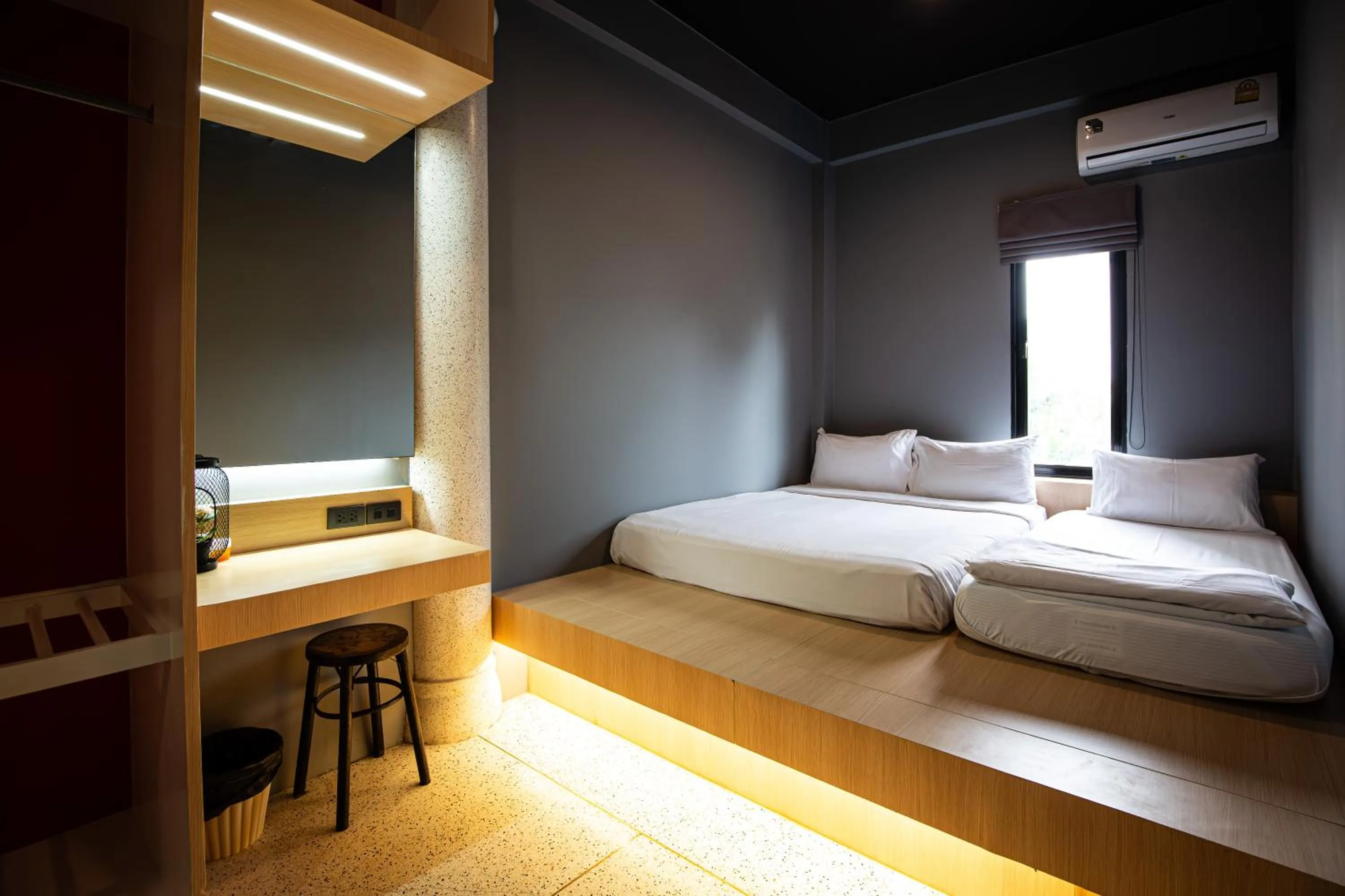Bed in CLOUD on Saladaeng Silom Hostel Bangkok