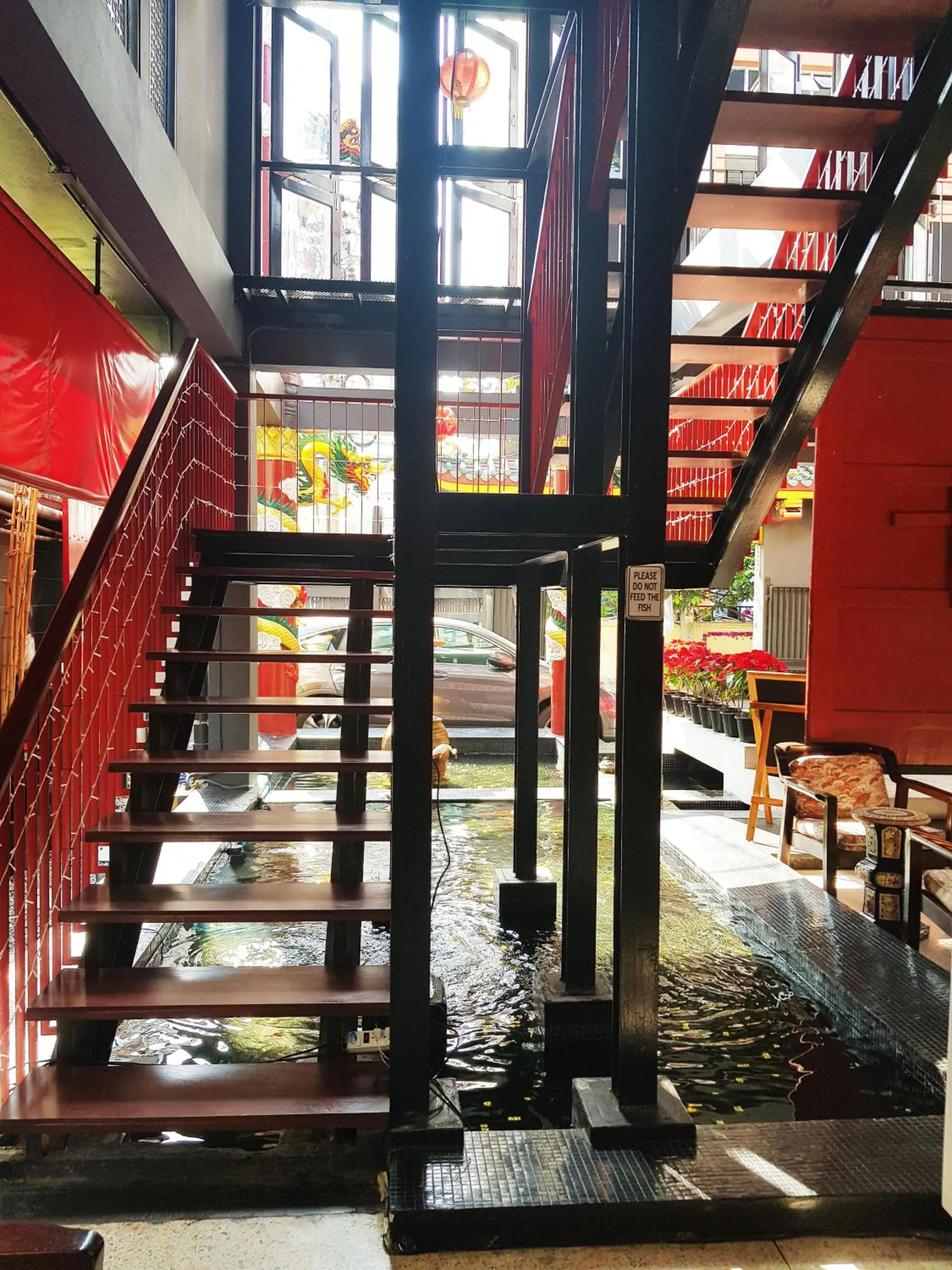 Property building in CLOUD on Saladaeng Silom Hostel Bangkok