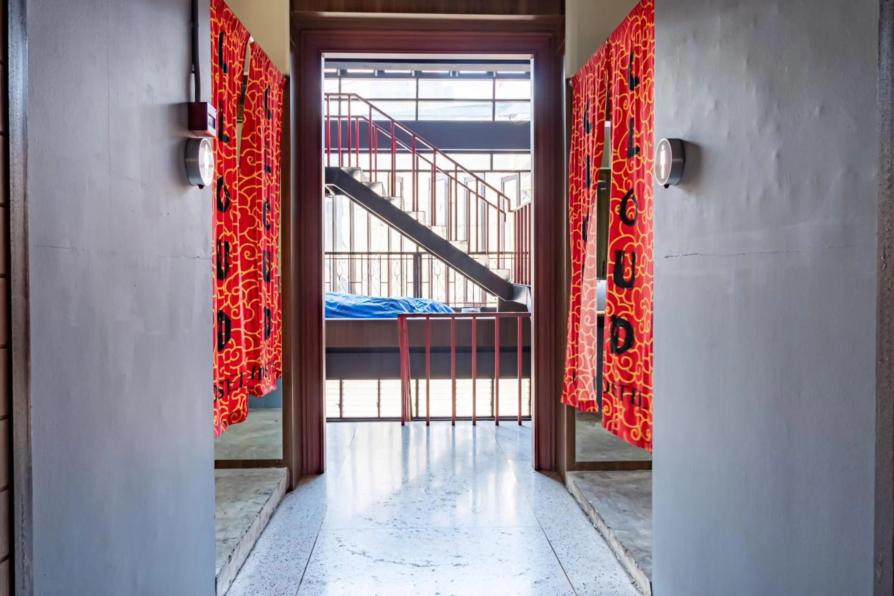 Bathroom in CLOUD on Saladaeng Silom Hostel Bangkok