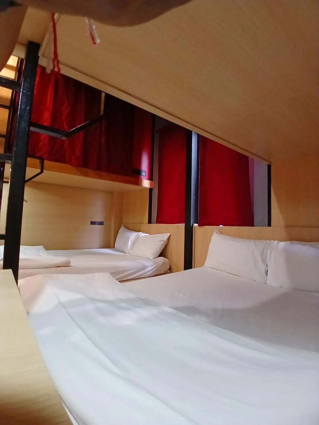 Bedroom, Bed in CLOUD on Saladaeng Silom Hostel Bangkok