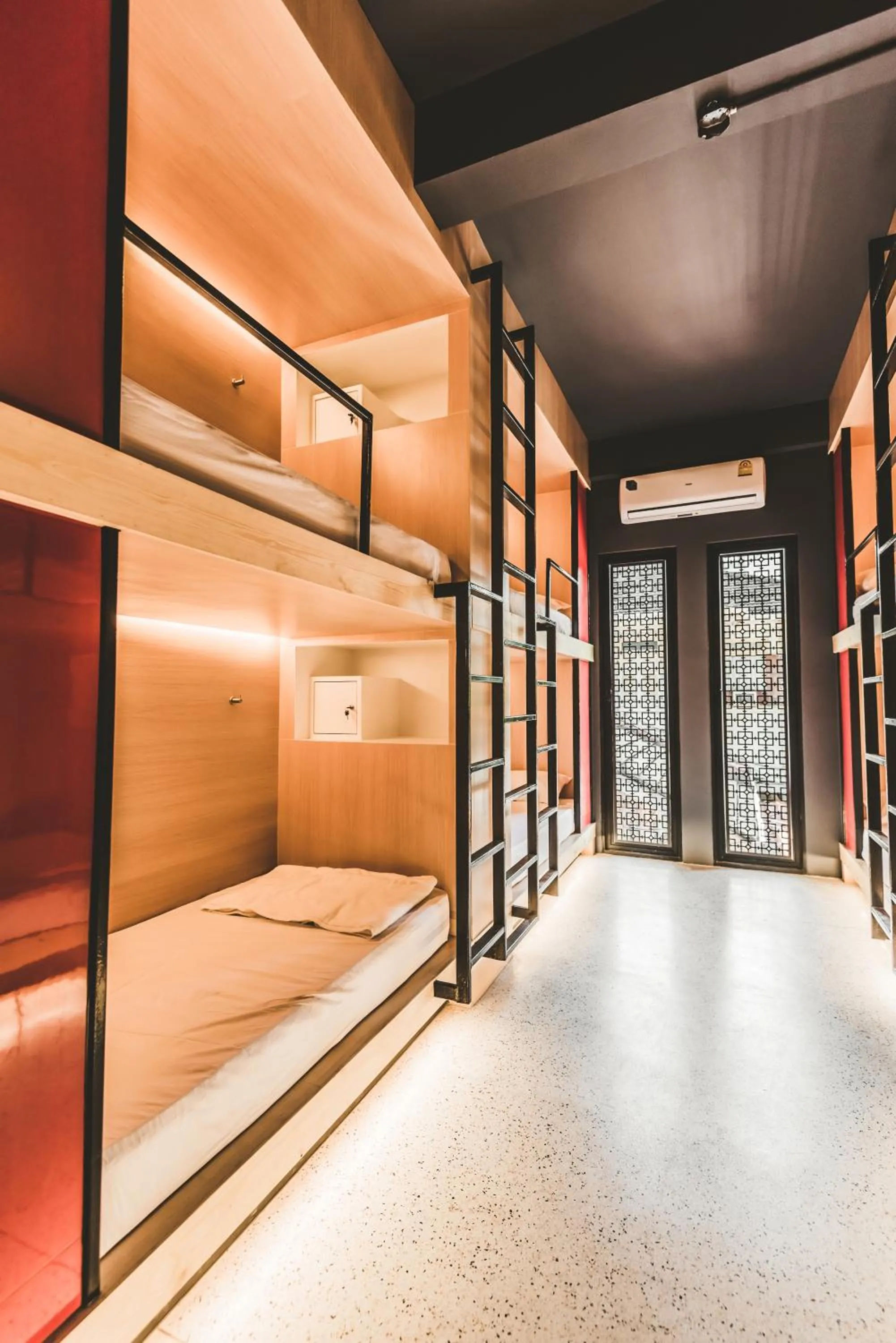 Bed in CLOUD on Saladaeng Silom Hostel Bangkok