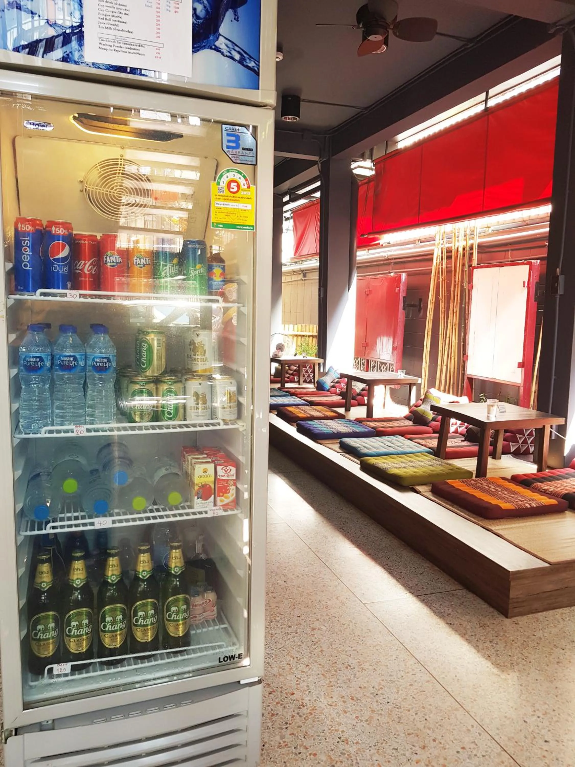 Property building in CLOUD on Saladaeng Silom Hostel Bangkok