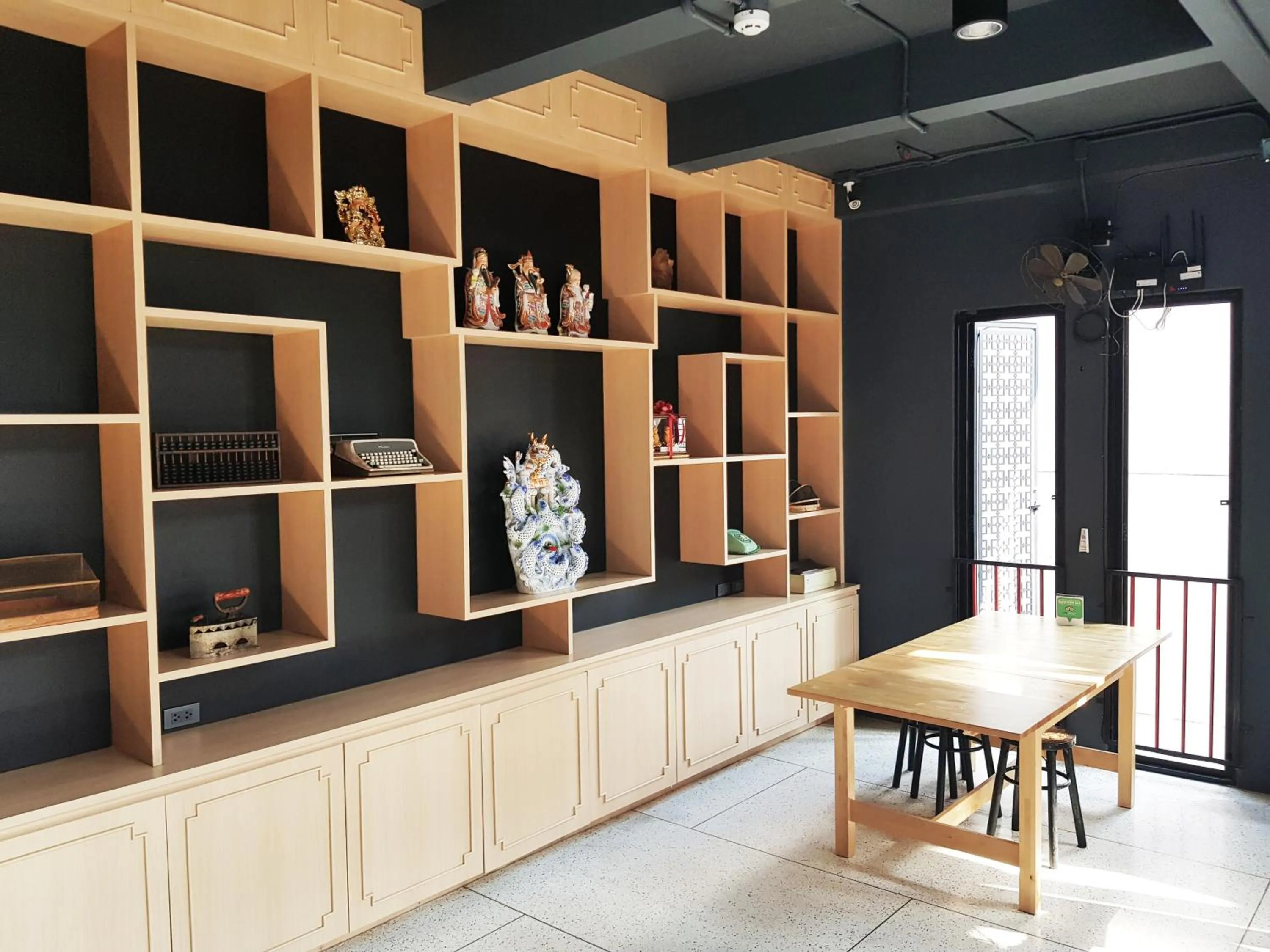 Decorative detail in CLOUD on Saladaeng Silom Hostel Bangkok