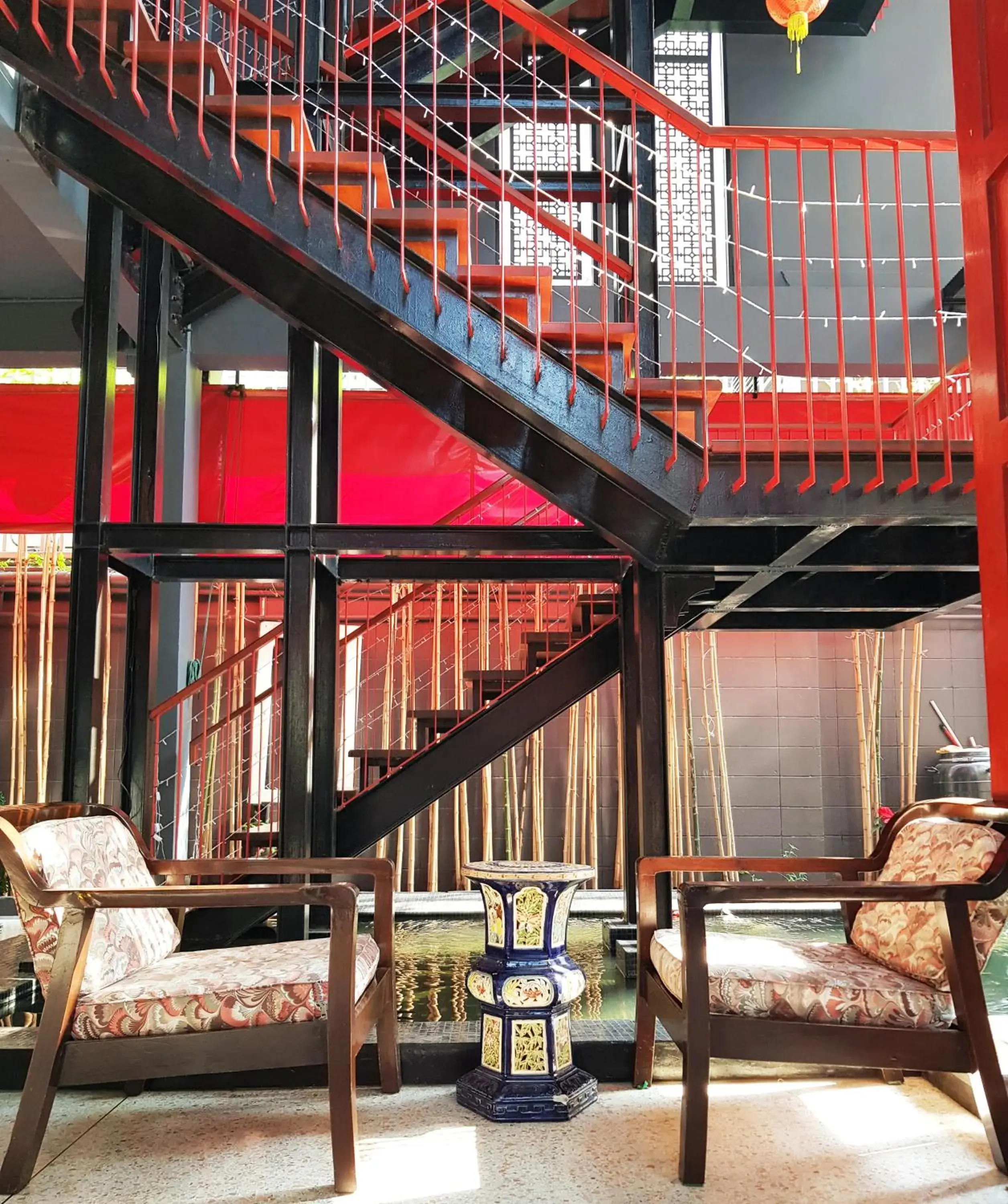 Lobby or reception in CLOUD on Saladaeng Silom Hostel Bangkok Lobby or reception in CLOUD on Saladaeng Silom Hostel Bangkok