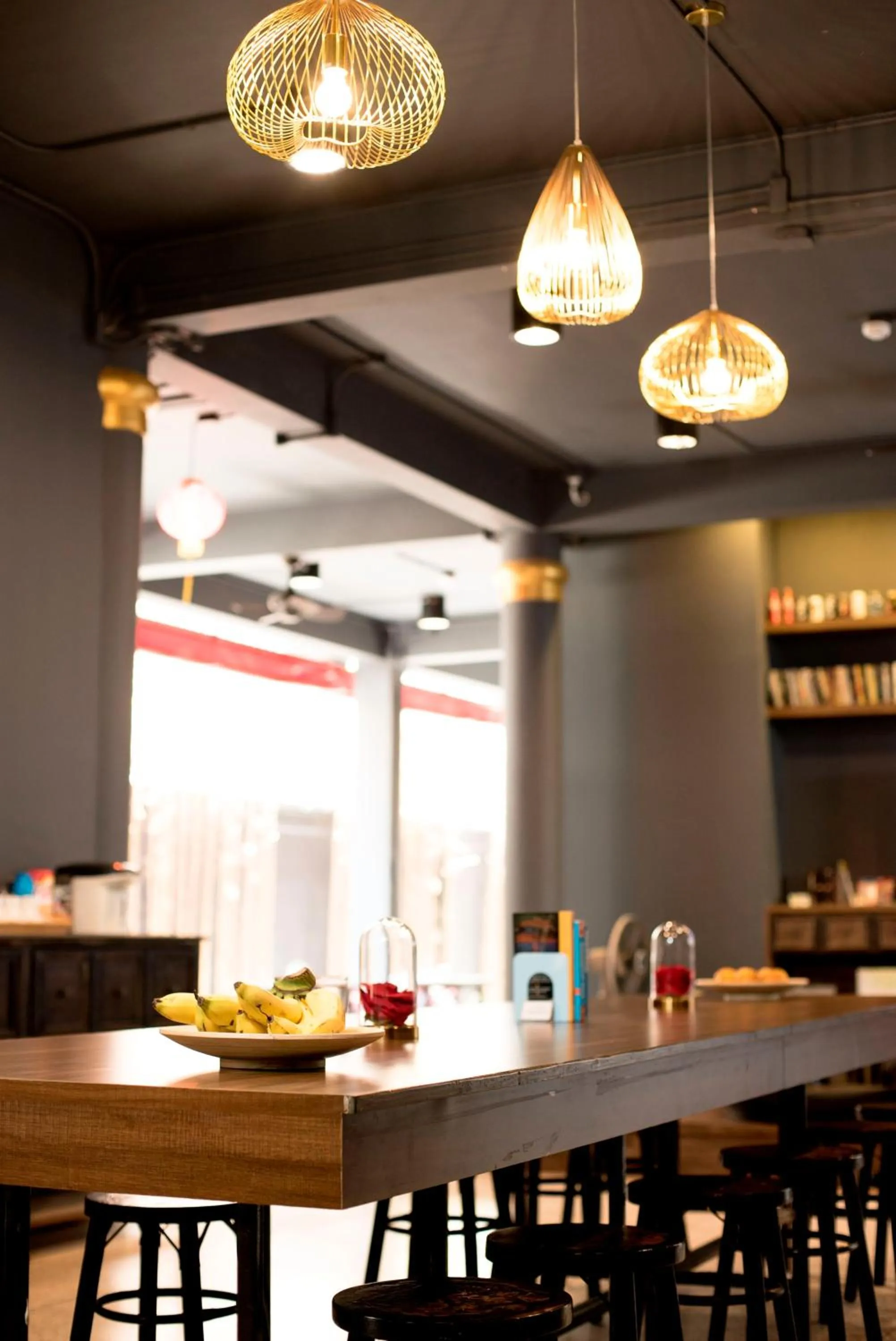 Restaurant/places to eat in CLOUD on Saladaeng Silom Hostel Bangkok