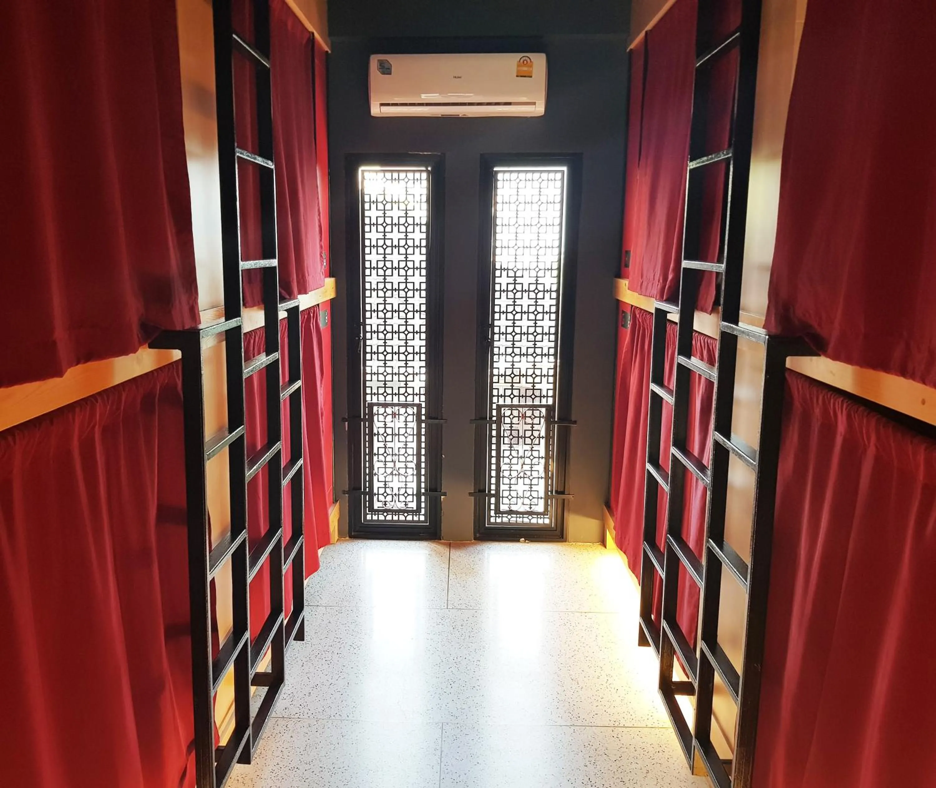 bunk bed in CLOUD on Saladaeng Silom Hostel Bangkok