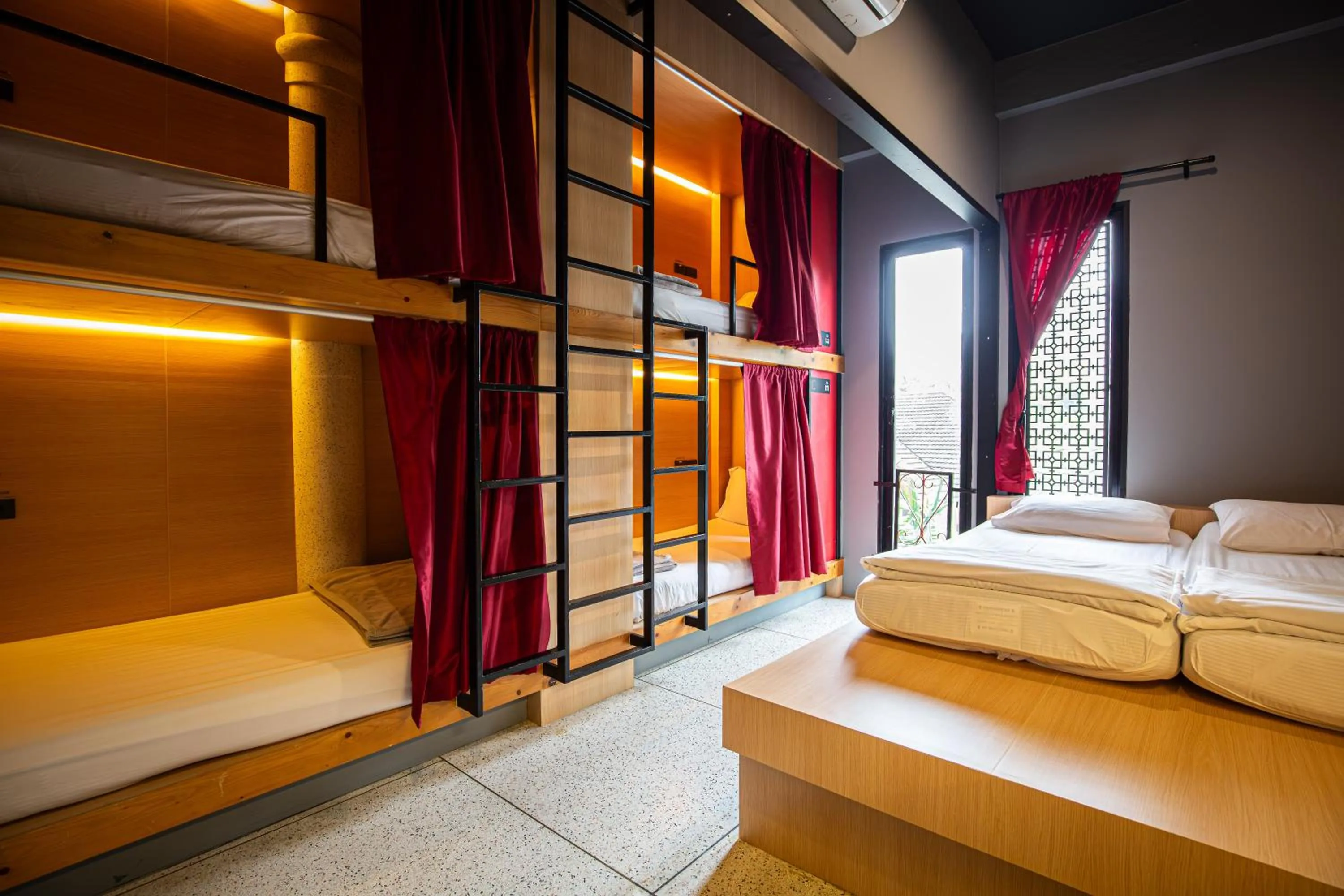 Photo of the whole room, Bed in CLOUD on Saladaeng Silom Hostel Bangkok