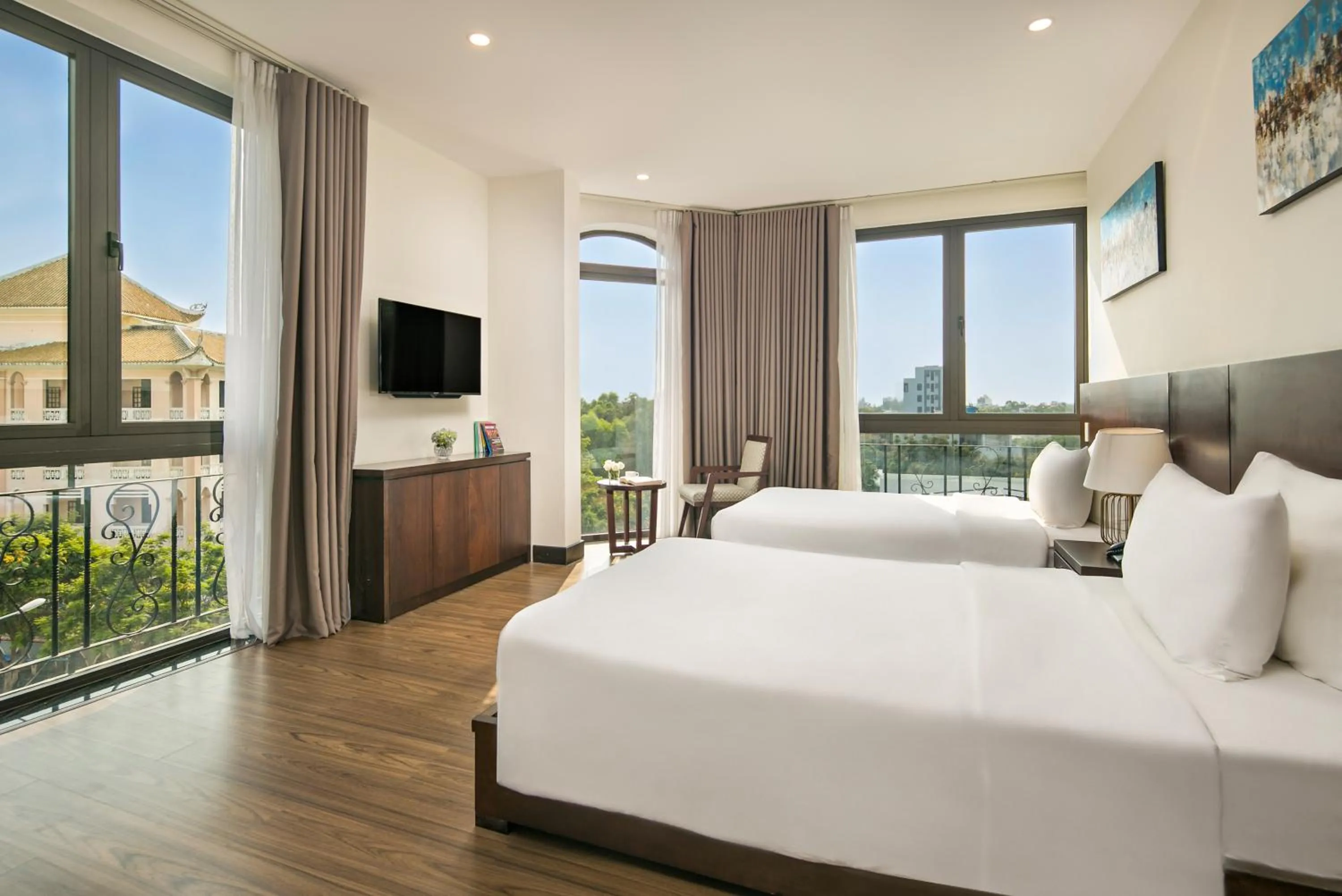 City view in Haka Boutique Hotel