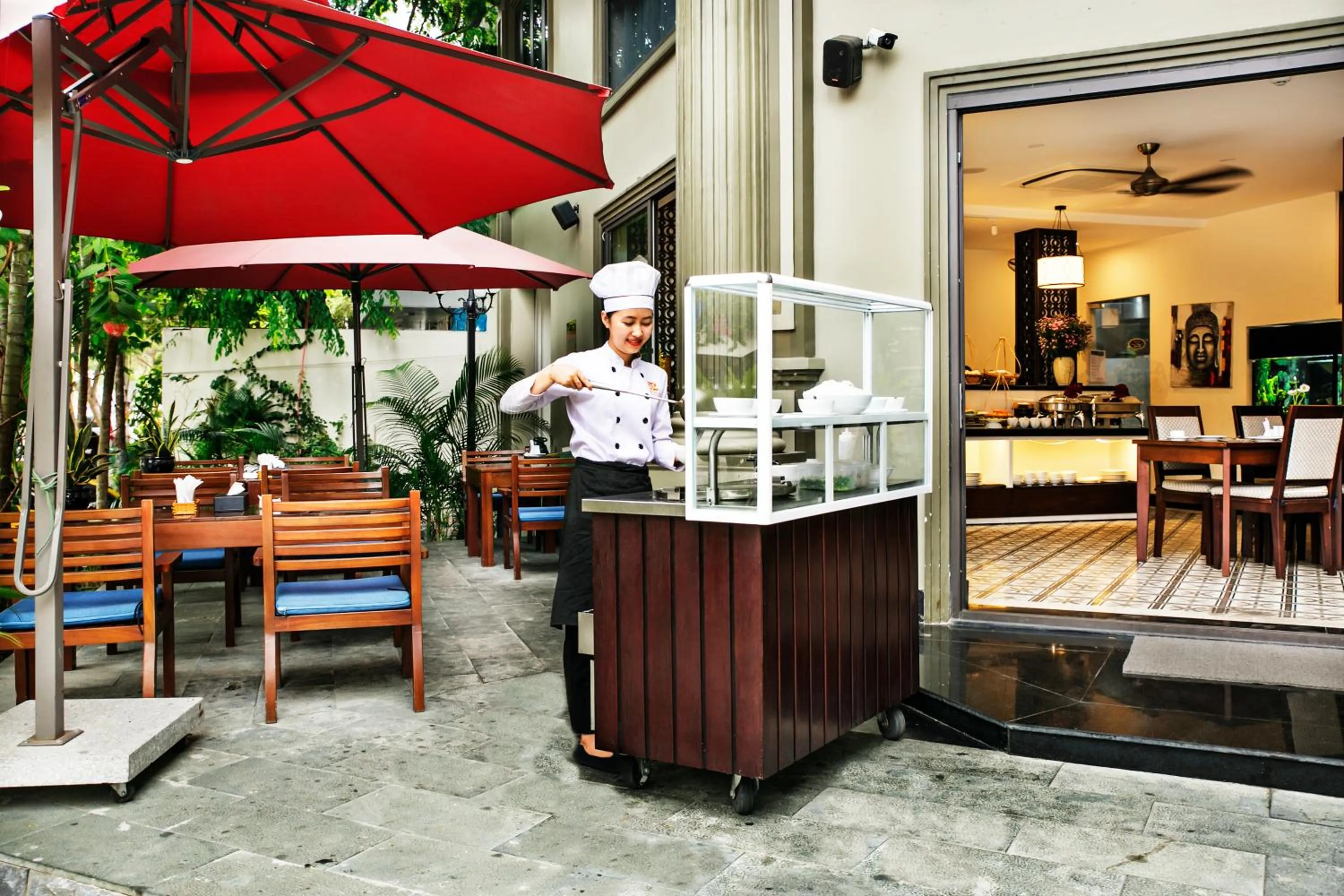 Breakfast in Haka Boutique Hotel