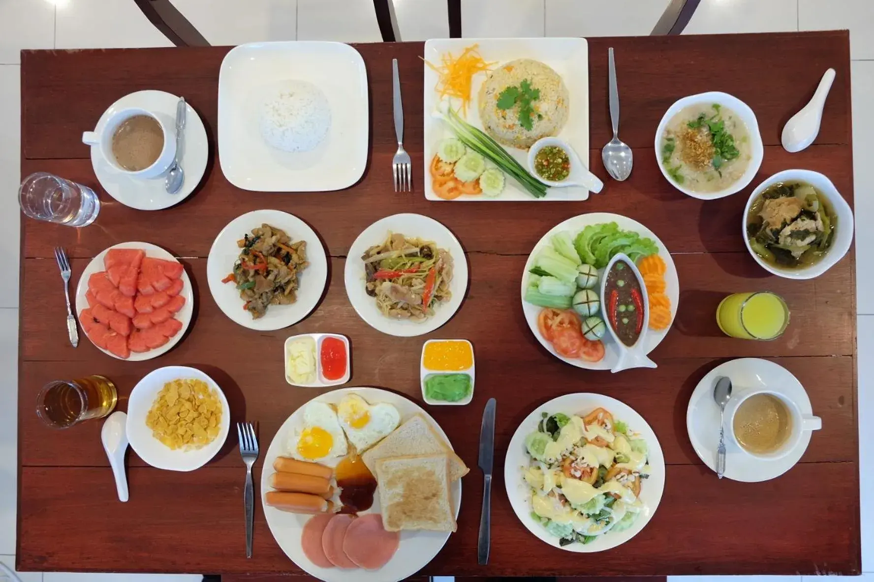 Breakfast in White House Breakfast in White House