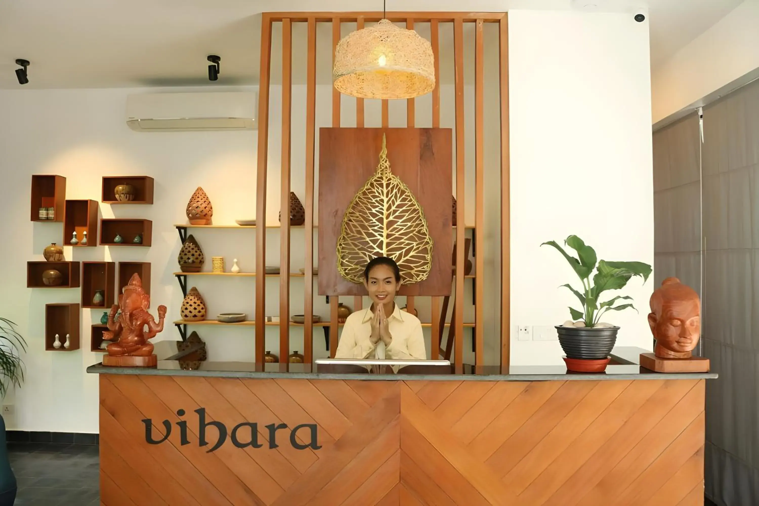 Lobby or reception in Vihara The City of Temples Lobby or reception in Vihara The City of Temples