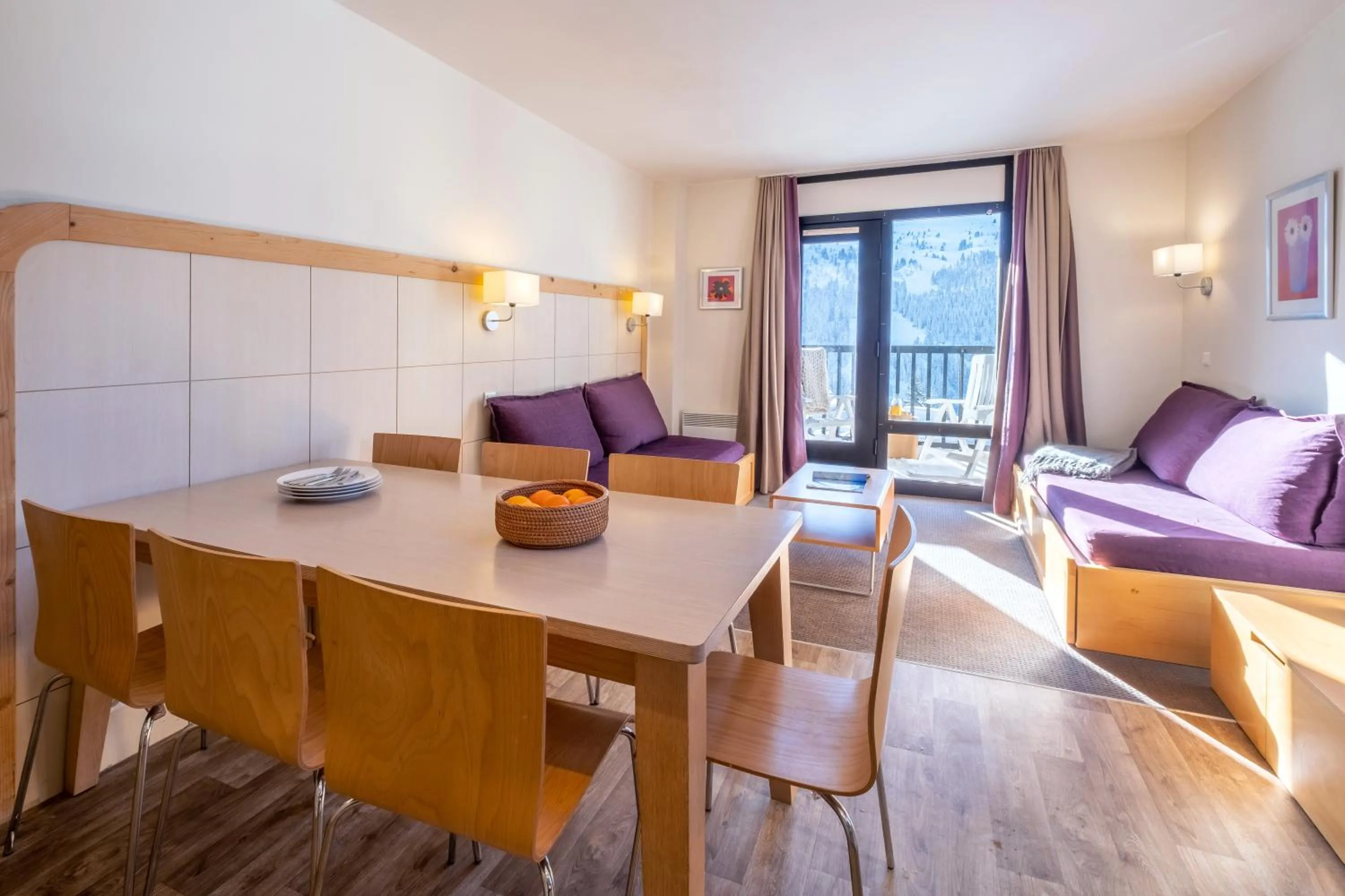 Kitchen or kitchenette in Résidence Pierre & Vacances La Forêt