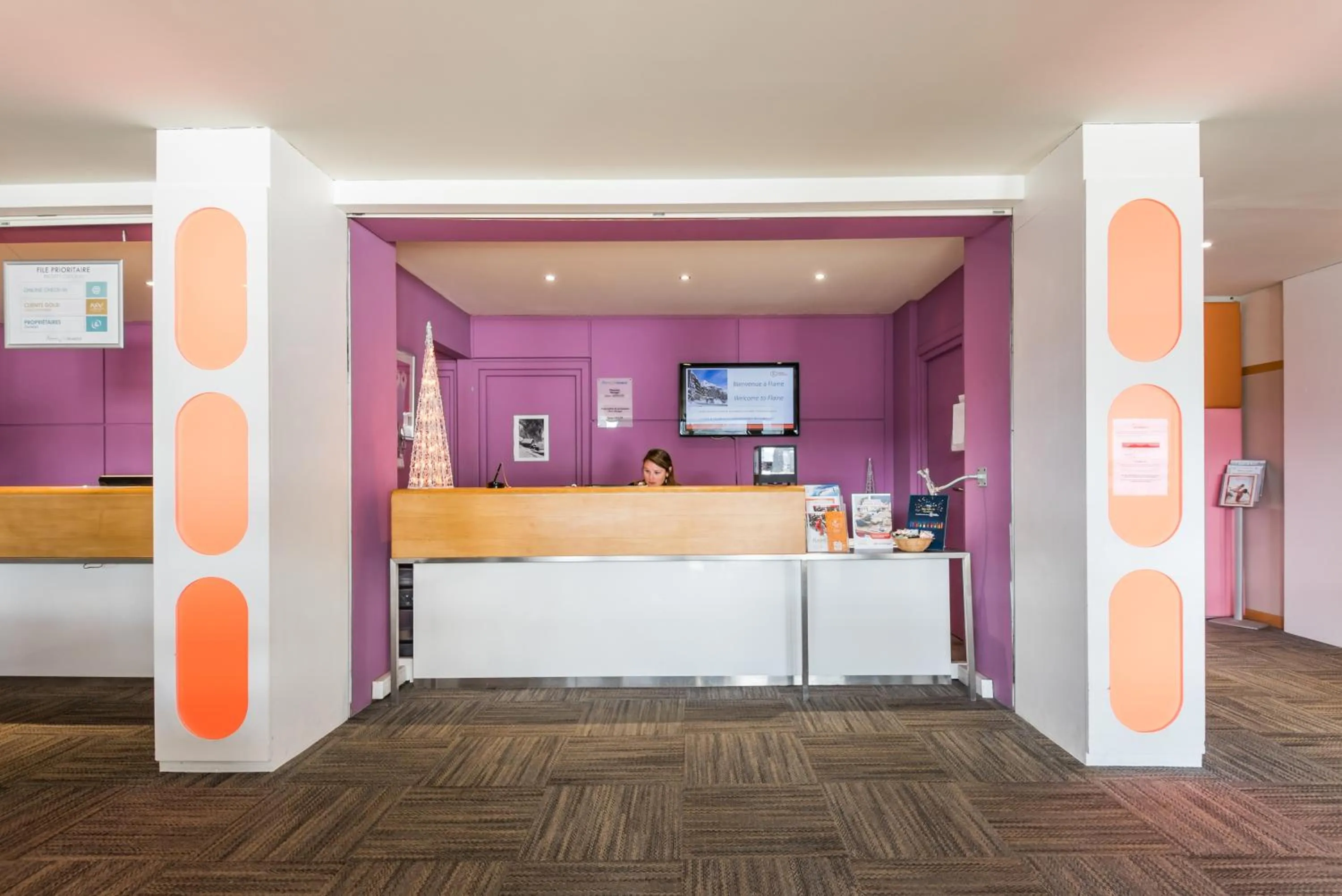 Lobby or reception in Résidence Pierre & Vacances La Forêt