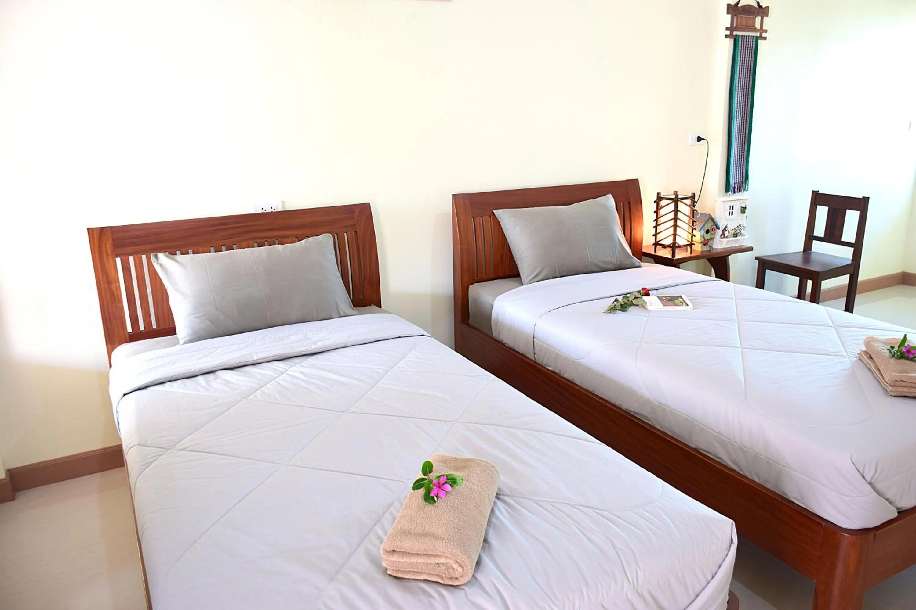 Bed in Siam Guesthouse