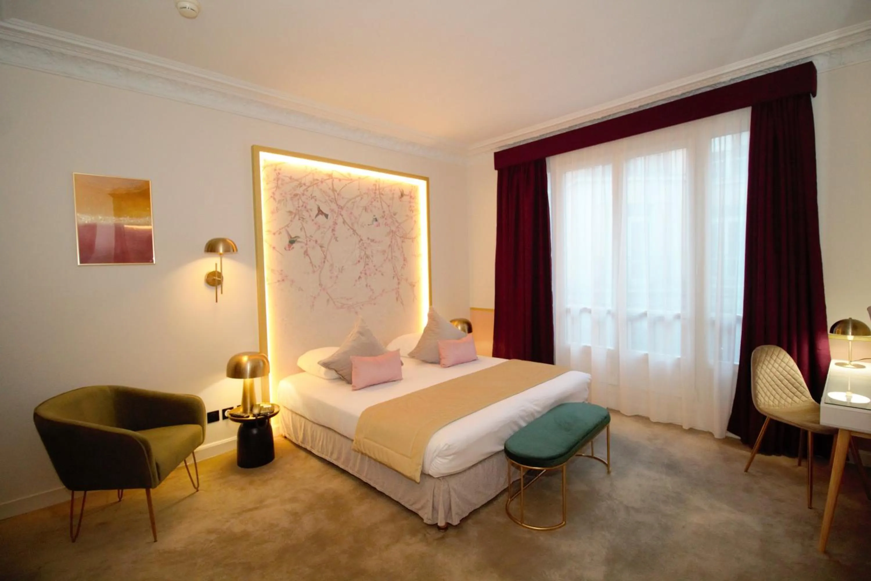 Photo of the whole room, Bed in Princesse Caroline