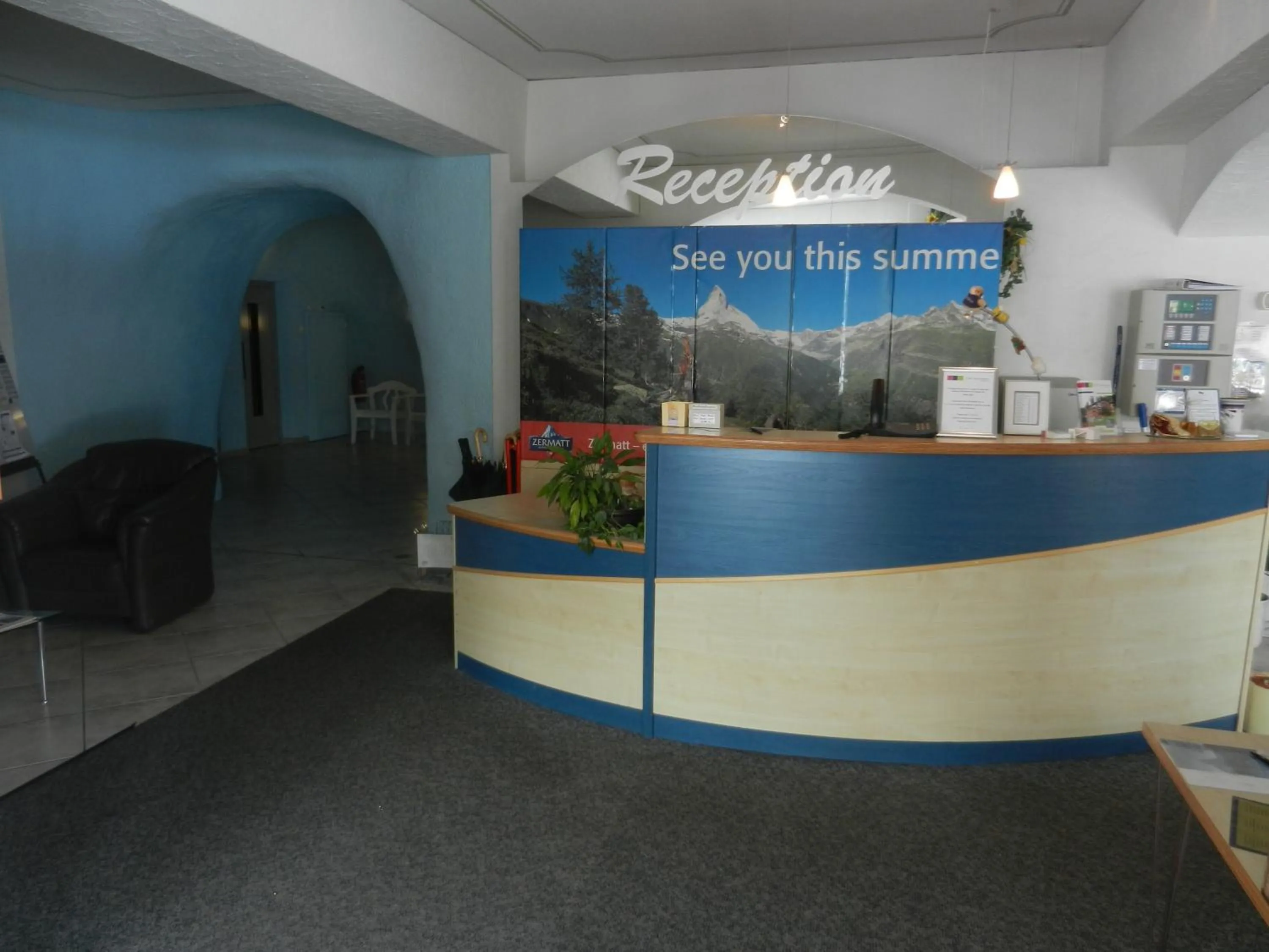 Lobby or reception in Artist Apartments & Hotel Garni