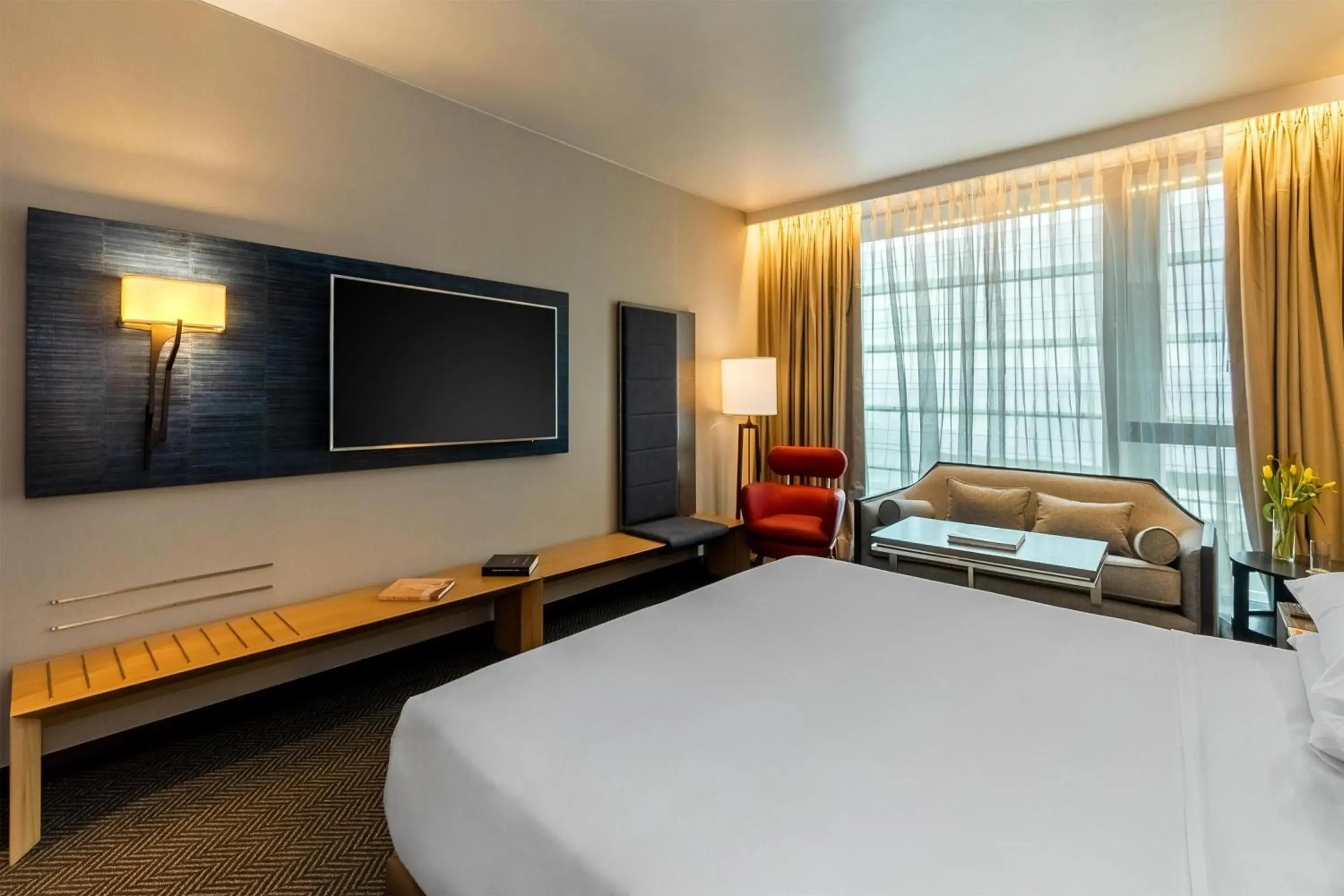 Bedroom, Bed in Hyatt Centric Las Condes Santiago Bedroom, Bed in Hyatt Centric Las Condes Santiago