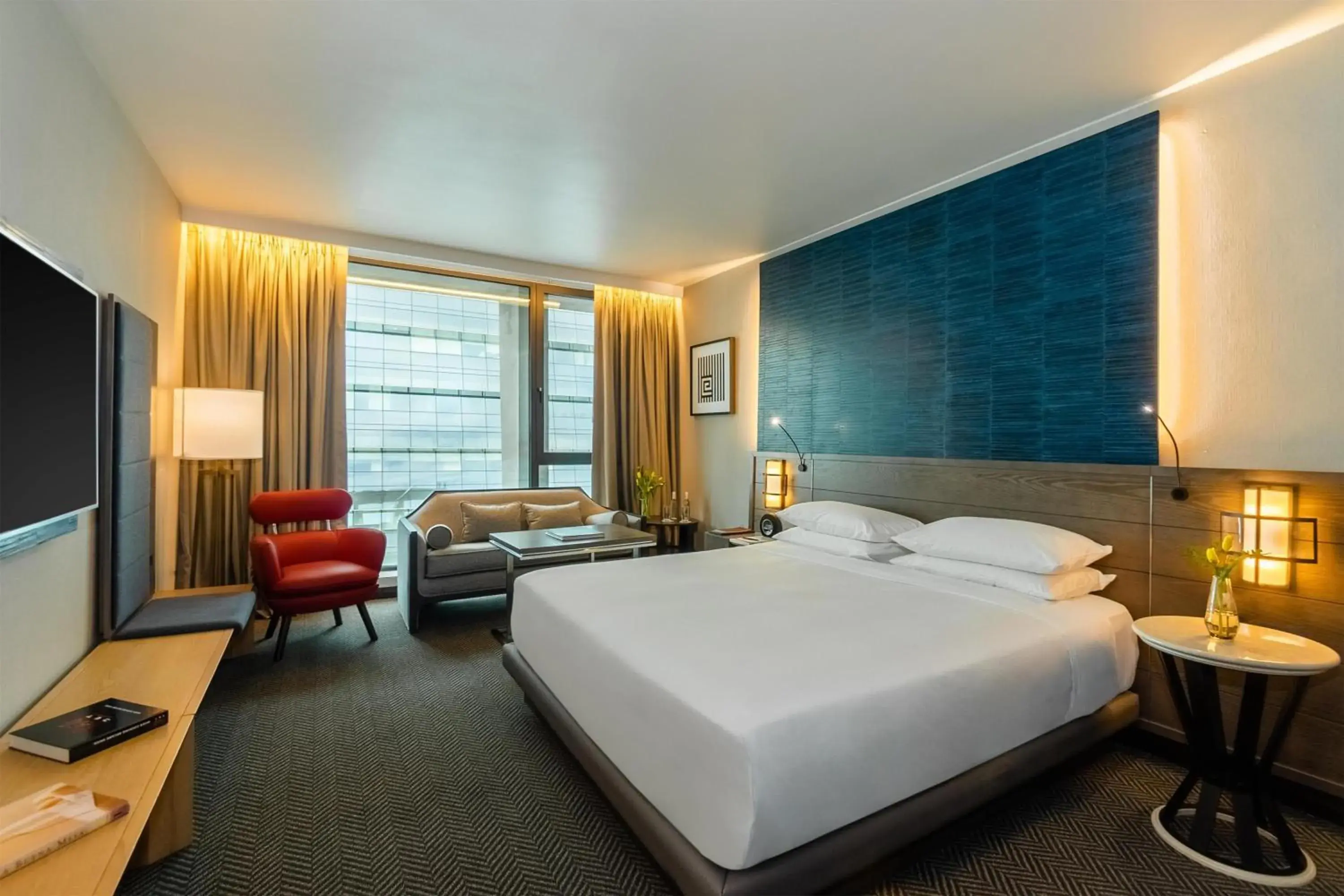 Bedroom, Bed in Hyatt Centric Las Condes Santiago Bedroom, Bed in Hyatt Centric Las Condes Santiago