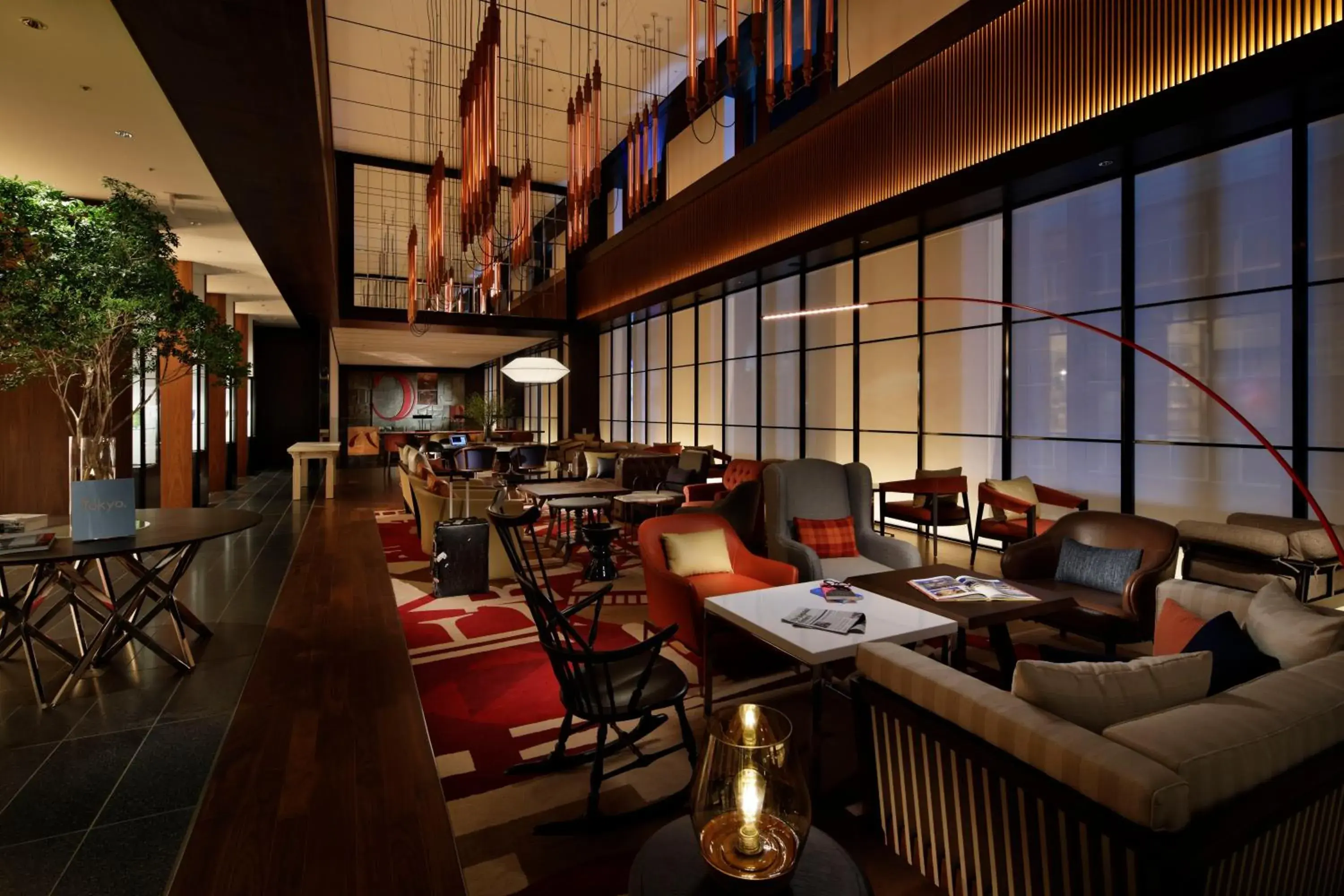 Lobby or reception in Hyatt Centric Ginza Tokyo Lobby or reception in Hyatt Centric Ginza Tokyo