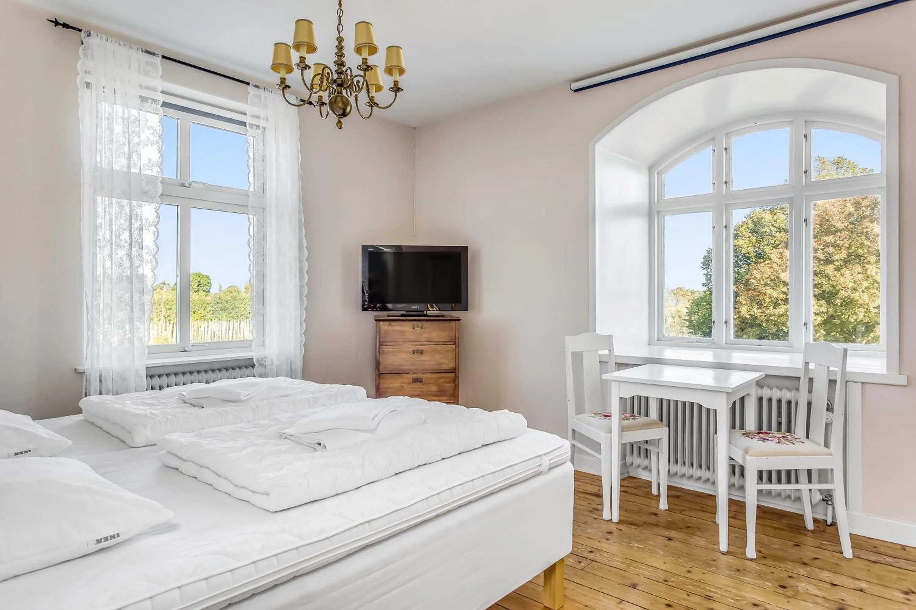 Bedroom in Bläsinge Gård Kullabygden