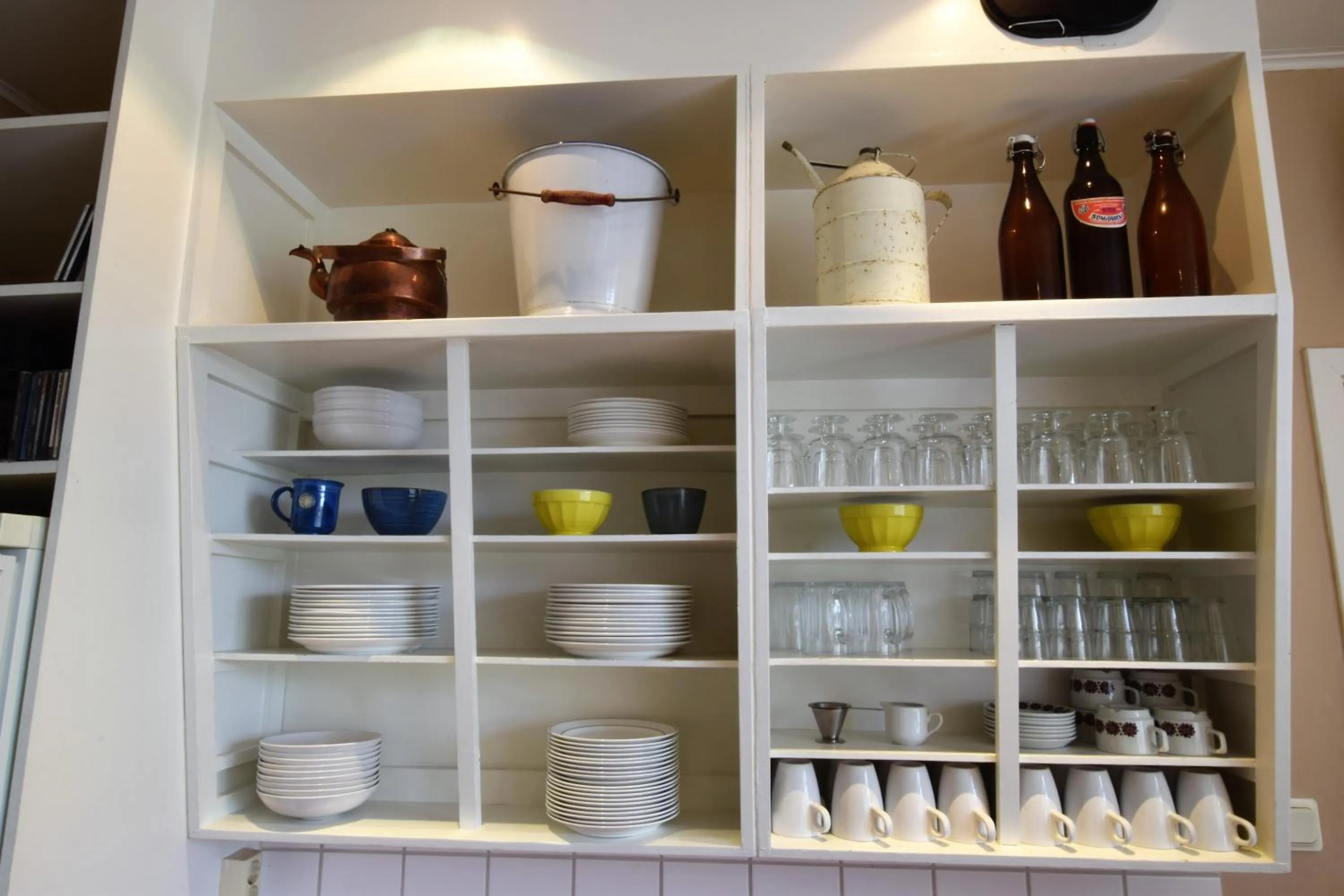 Communal kitchen in Bläsinge Gård Kullabygden