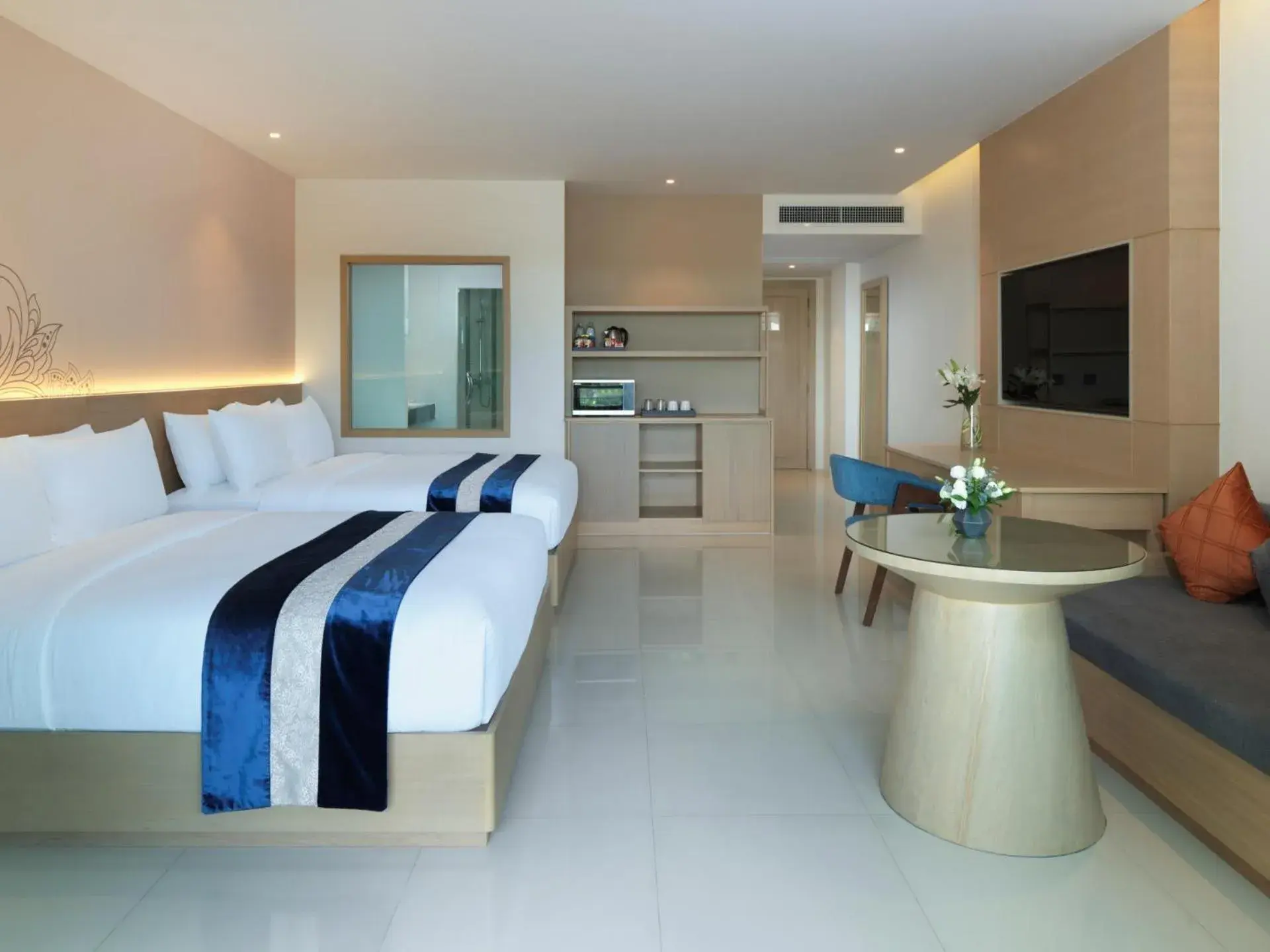 Bed in Chanalai Flora Resort, Kata Beach Bed in Chanalai Flora Resort, Kata Beach