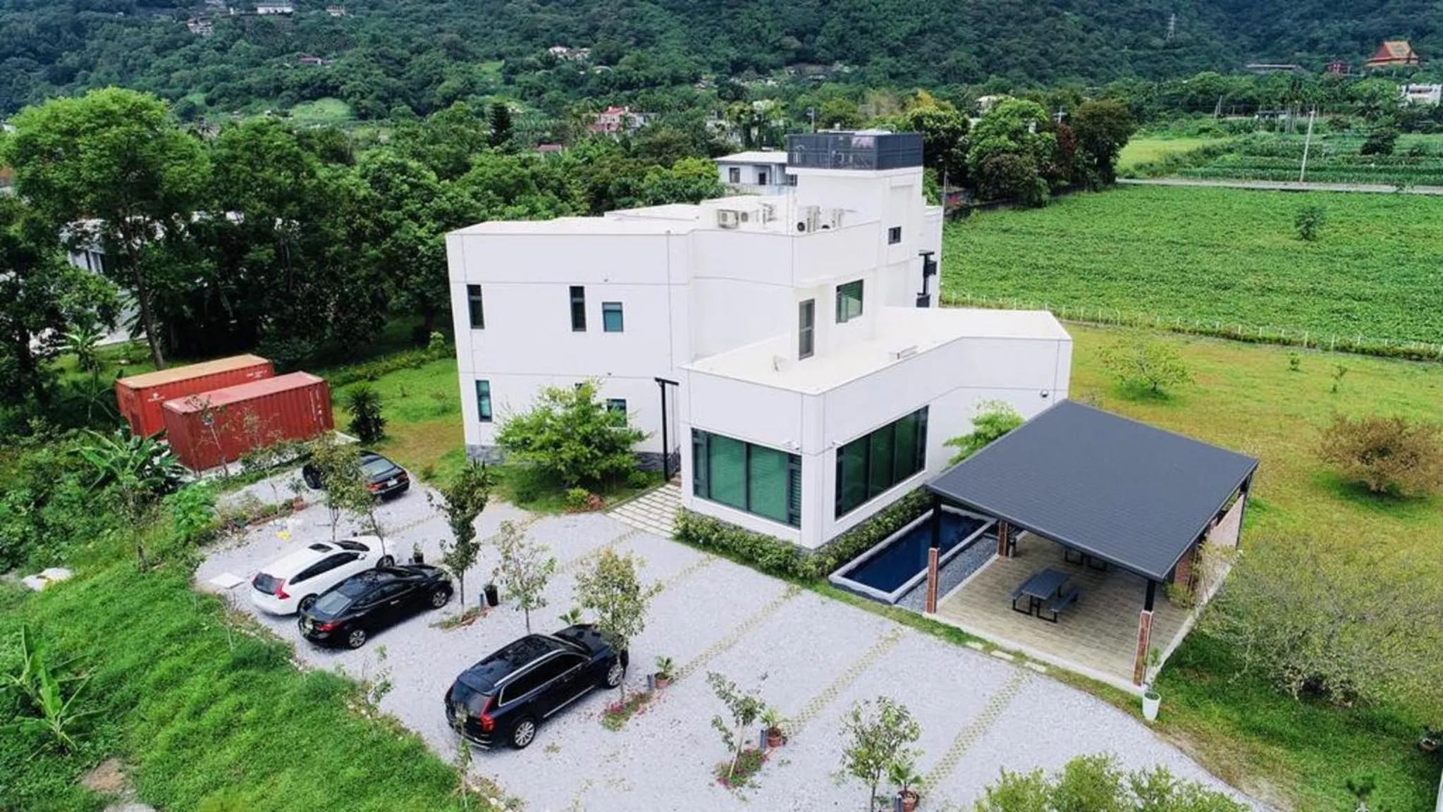 Bird's eye view in The Dawn B&B