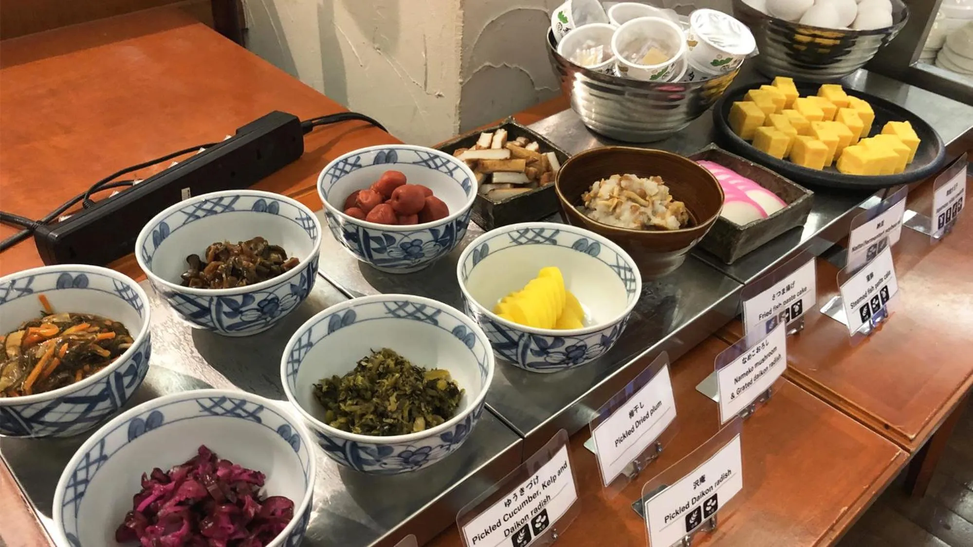 Buffet breakfast in Hotel Sankyo Fukushima