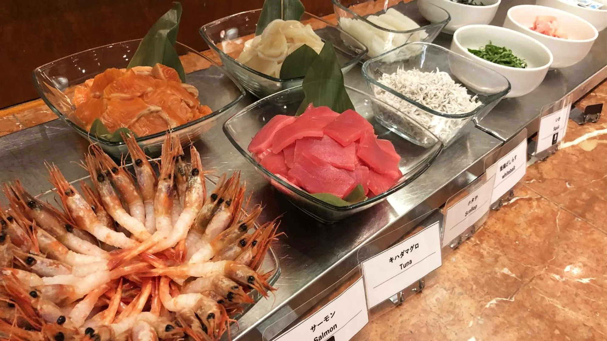 Buffet breakfast in Hotel Sankyo Fukushima